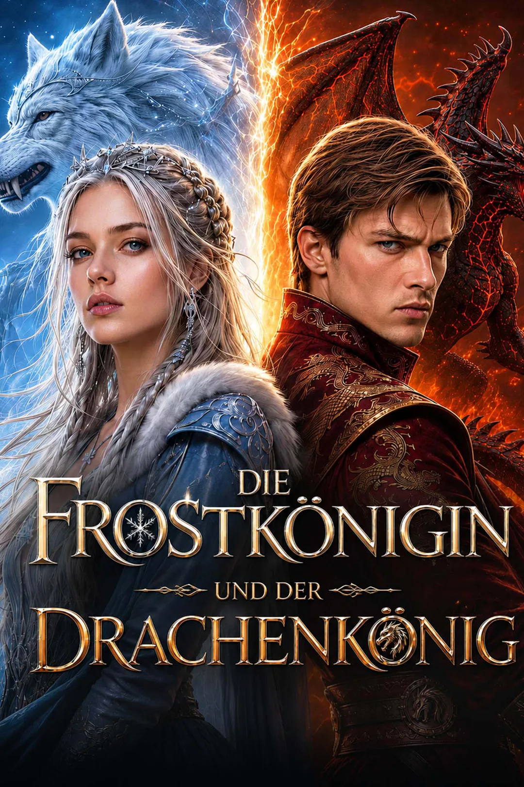 Poster von Die Frostkönigin und der Drachenkönig