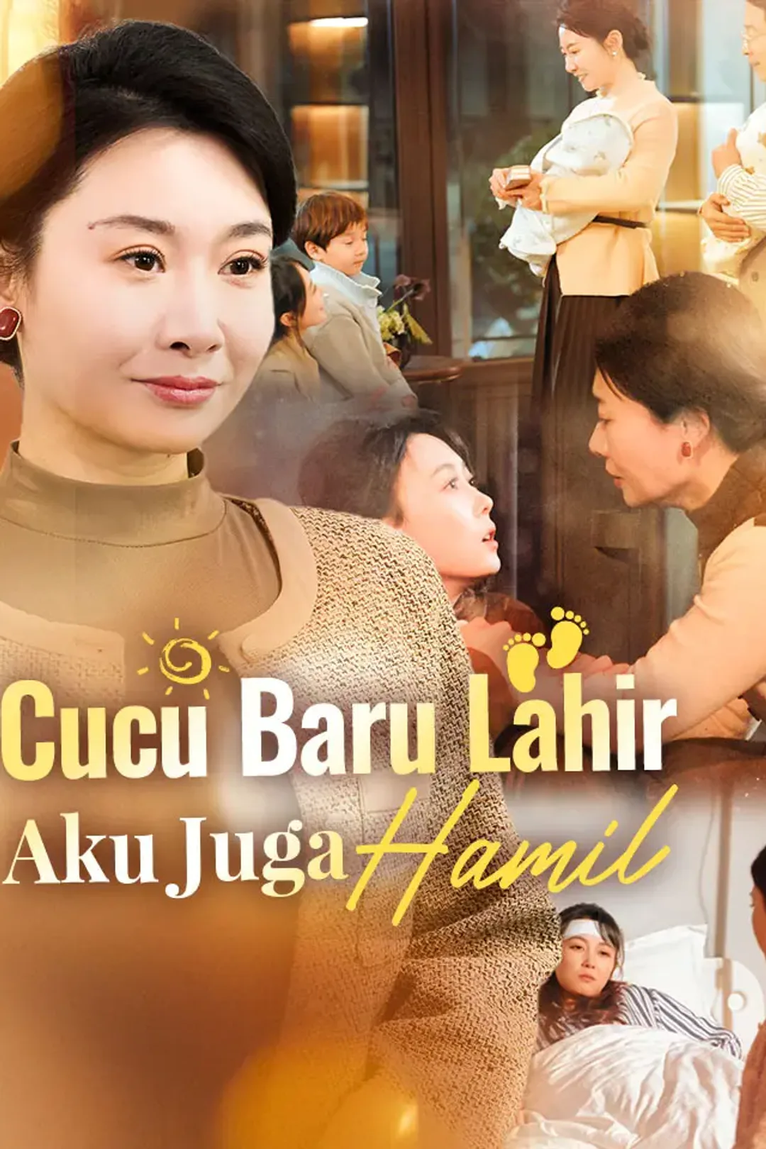 Poster Cucu Baru Lahir, Aku Juga Hamil