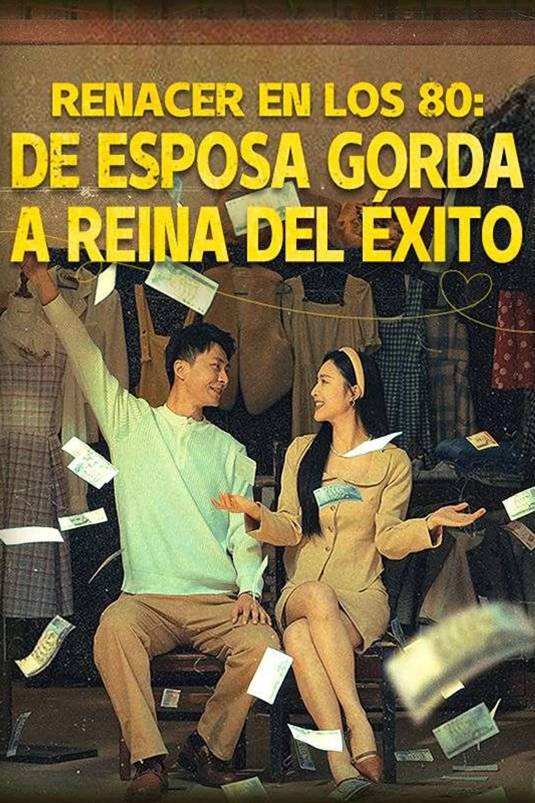 Póster de Renacer en los 80: De Esposa Gorda a Reina del Éxito