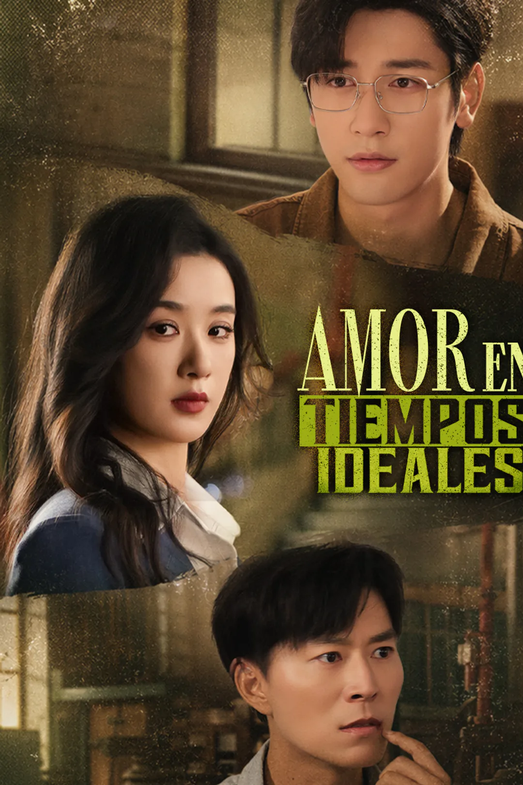 Póster de Amor en tiempos ideales