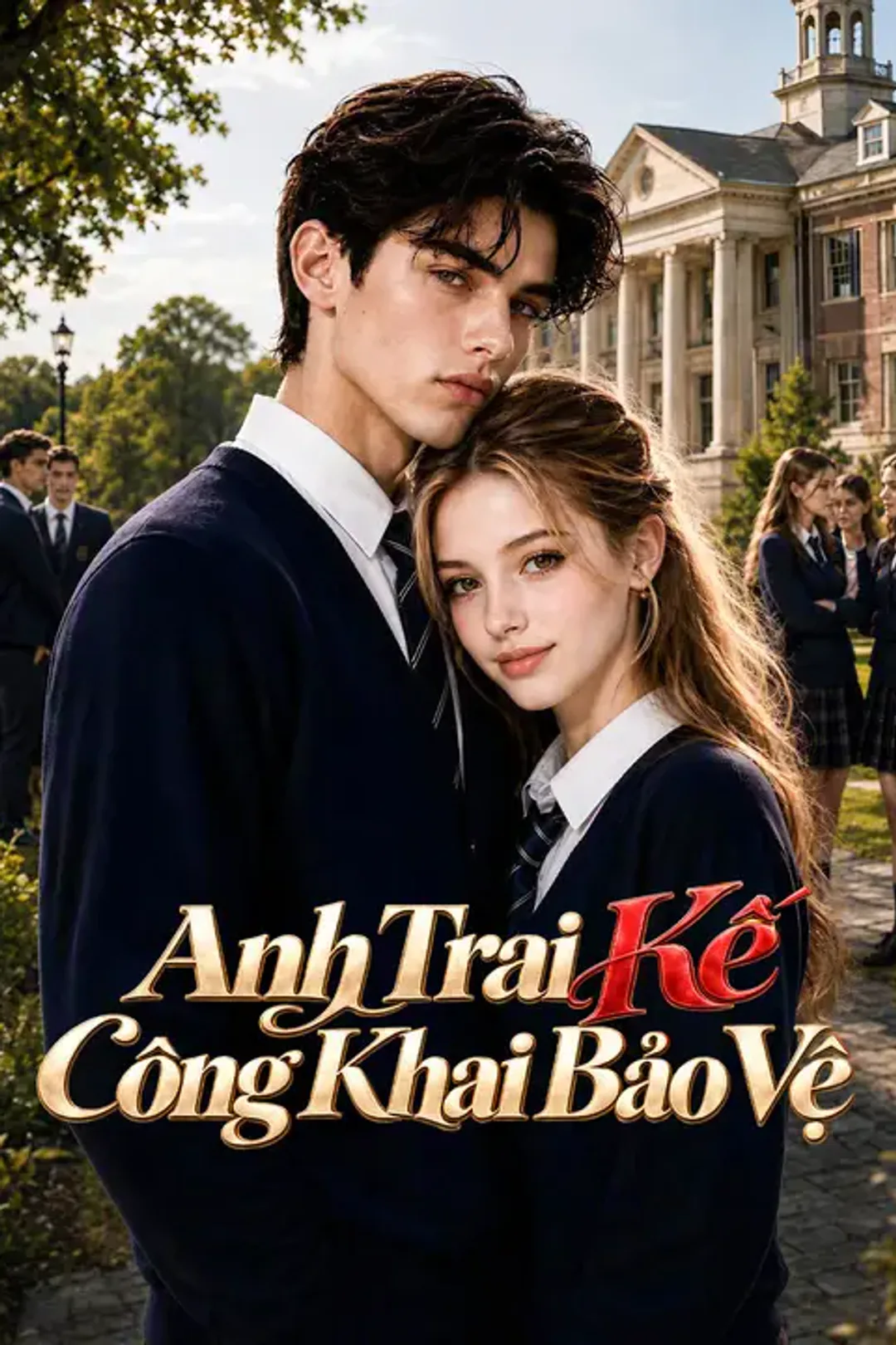Poster phim Anh Trai Kế Công Khai Bảo Vệ