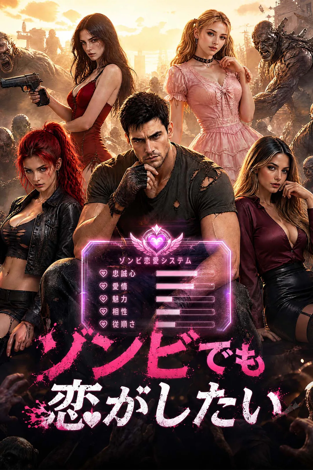 ゾンビでも恋がしたいのポスター