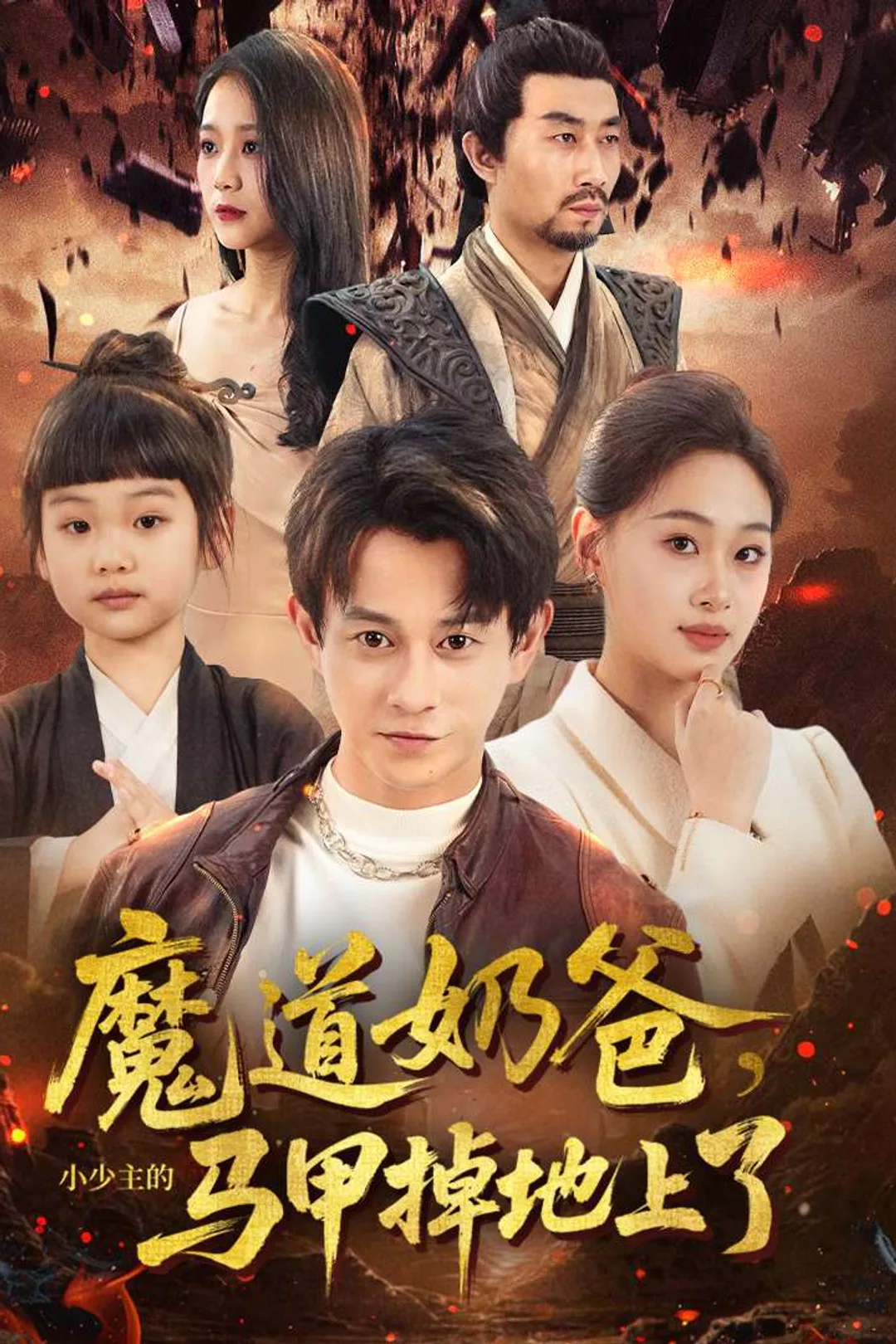 《魔道奶爸，小少主的馬甲掉地上了》海報