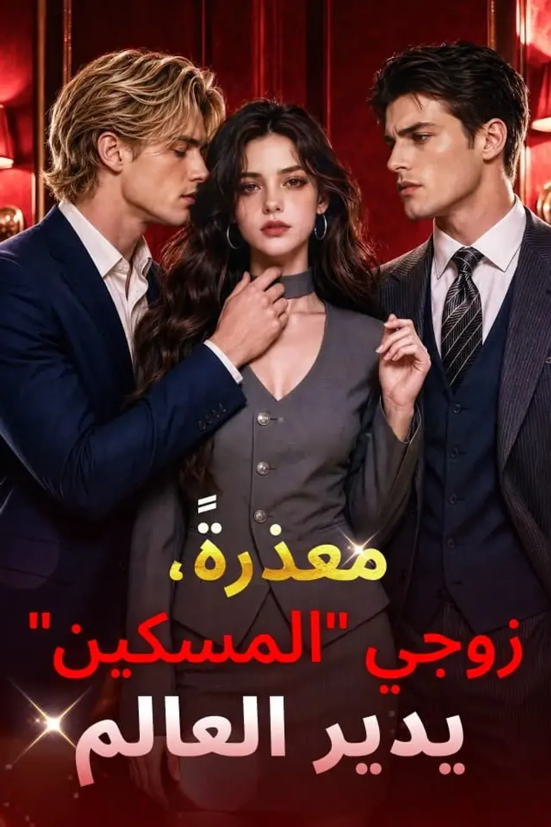 ملصق مسلسل «معذرةً، زوجي "المسكين" يدير العالم»