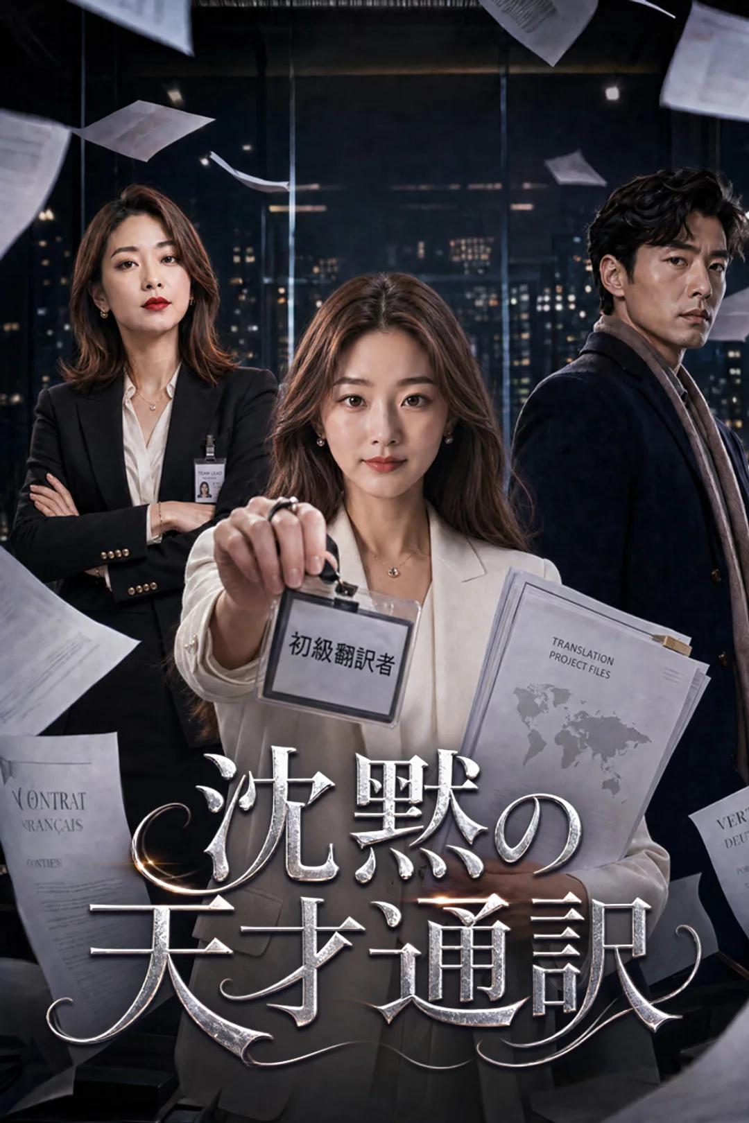 沈黙の天才通訳のポスター