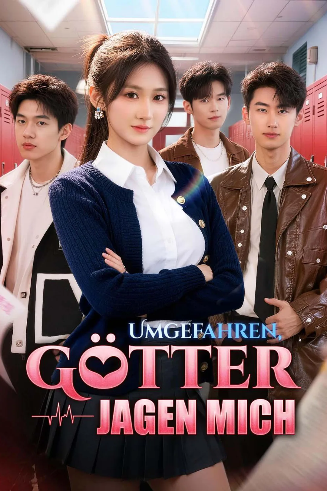 Poster von Umgefahren, Götter jagen mich.