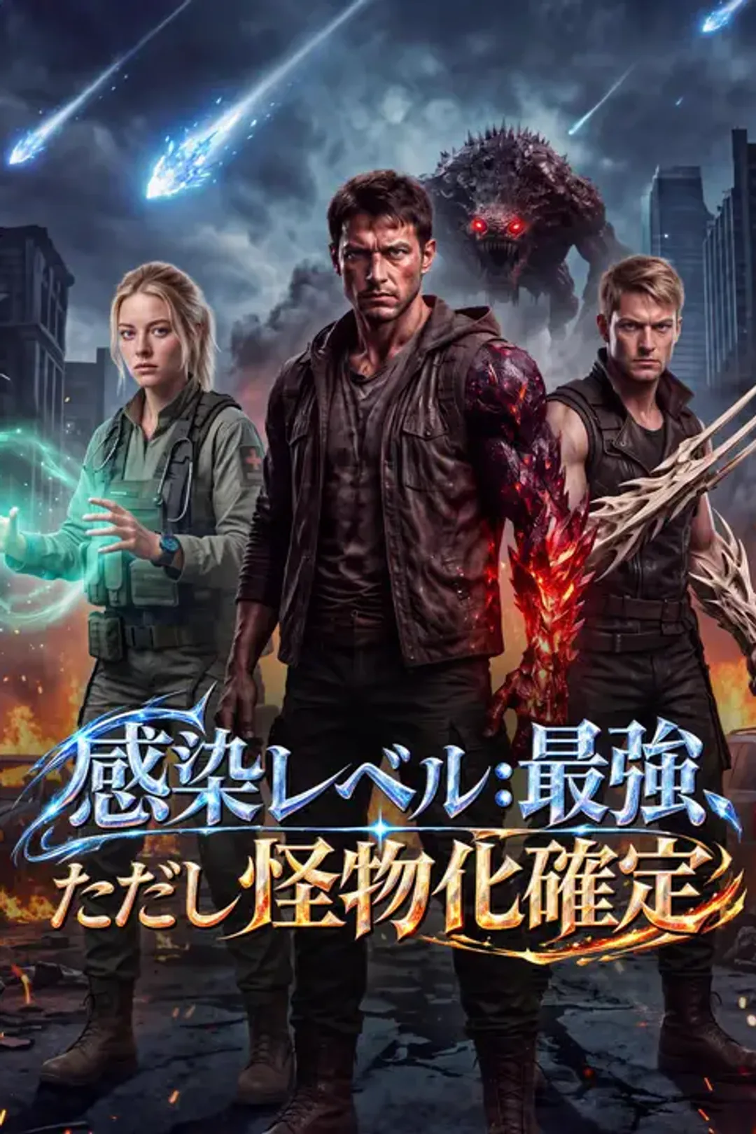 感染レベル：最強、ただし怪物化確定のポスター