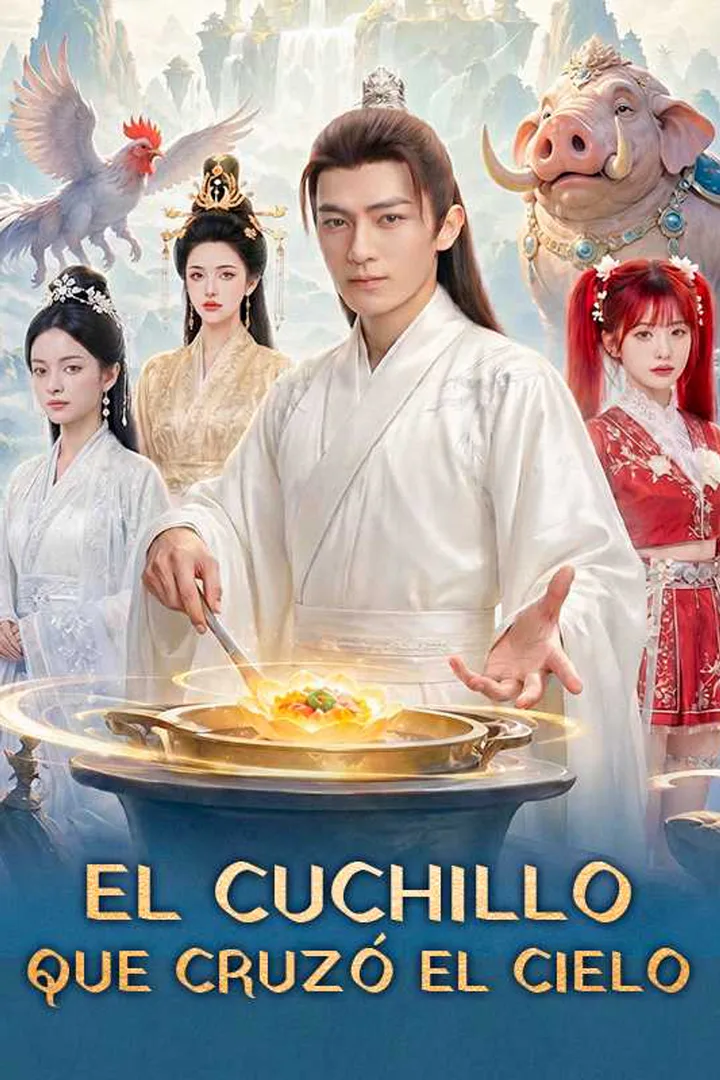 Póster de El cuchillo que cruzó el cielo