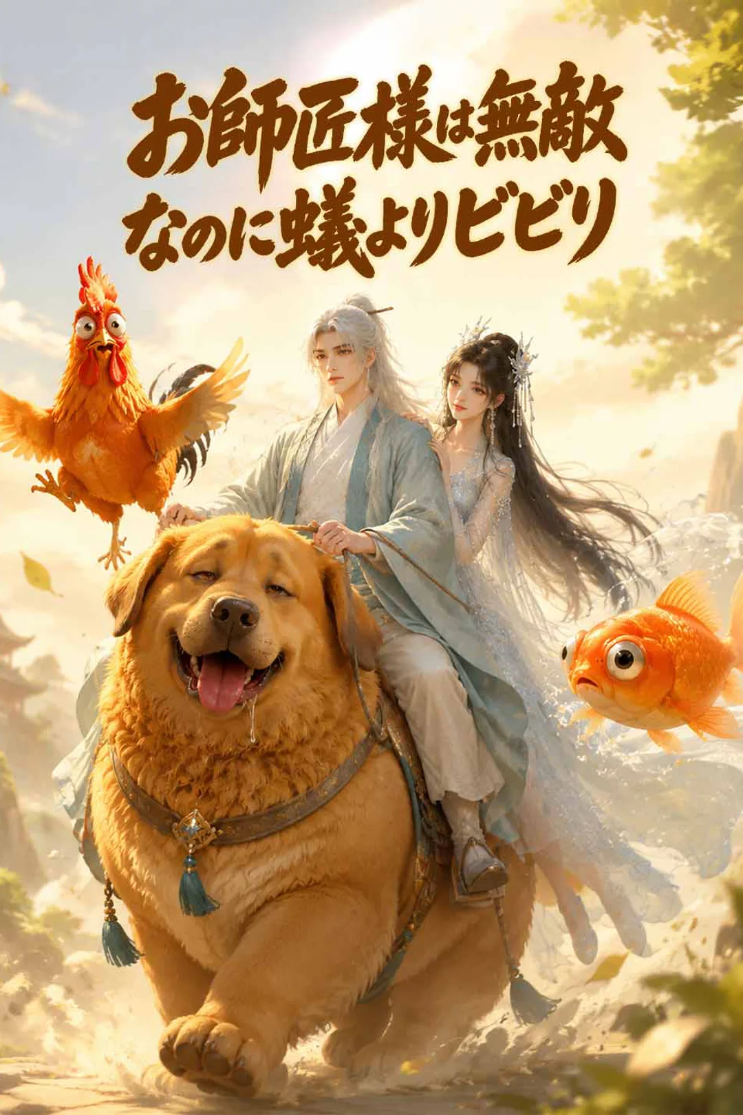 お師匠様は無敵なのに蟻よりビビリのポスター