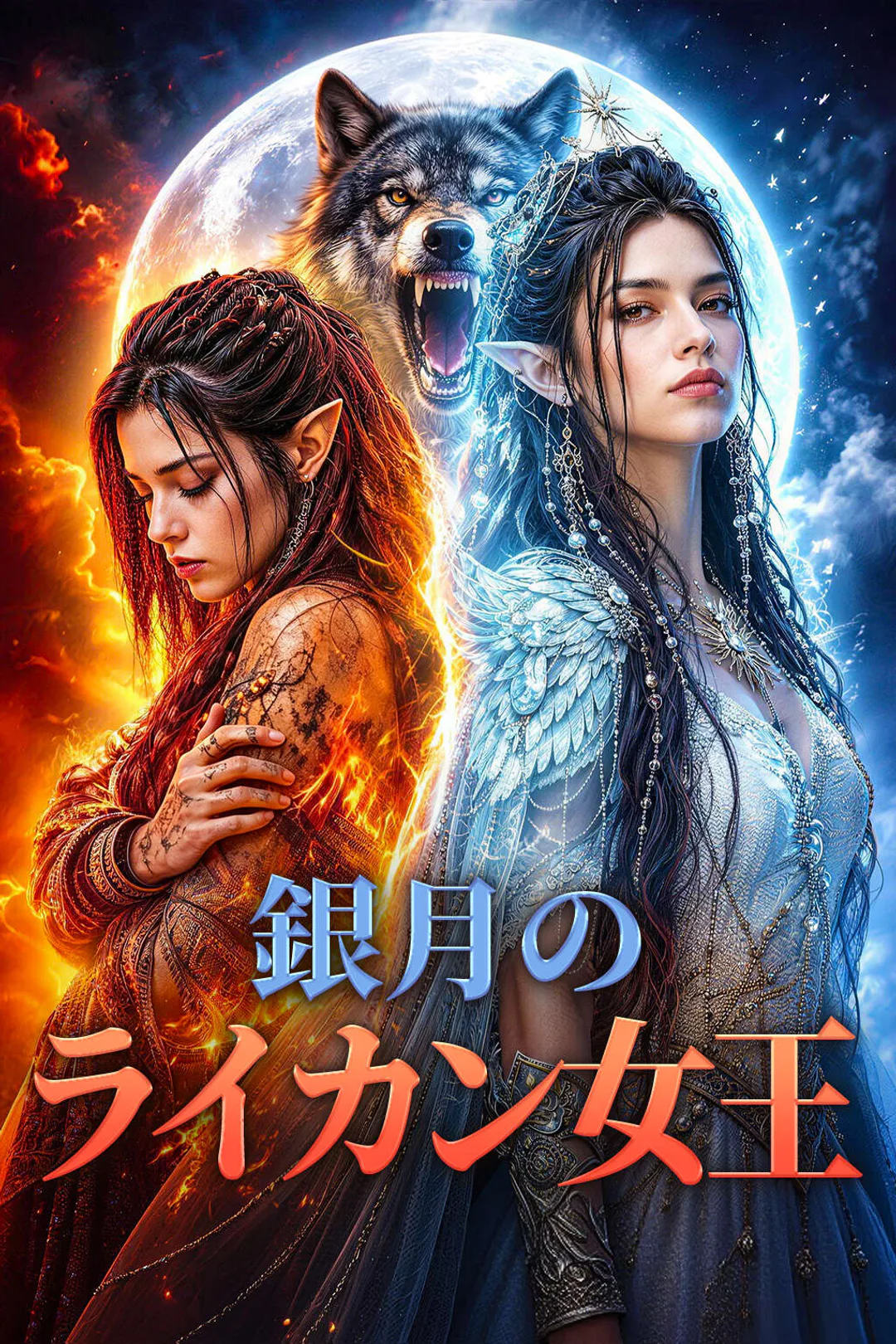 銀月のライカン女王のポスター