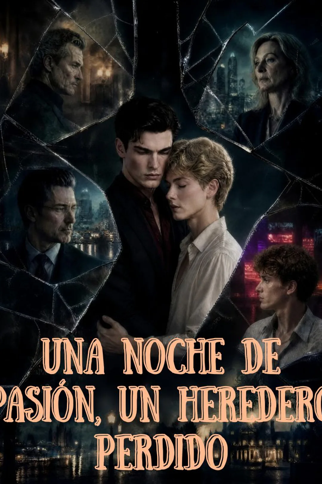 Póster de Una noche de pasión, un heredero perdido