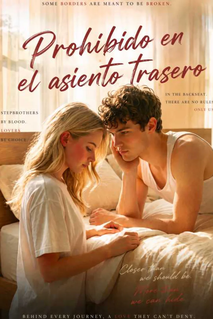 Póster de Prohibido en el asiento trasero