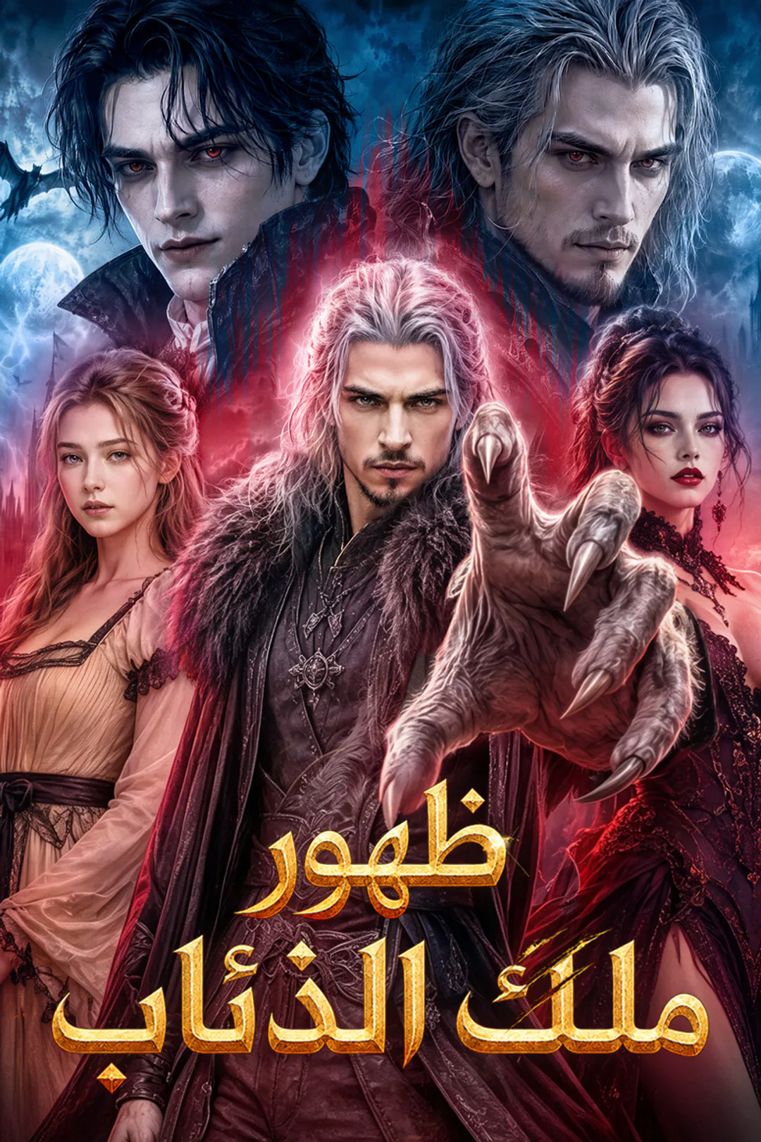 ملصق مسلسل «ظهور ملك الذئاب»