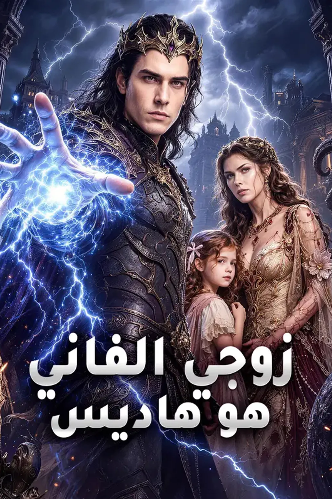 ملصق مسلسل «زوجي الفاني هو هاديس»