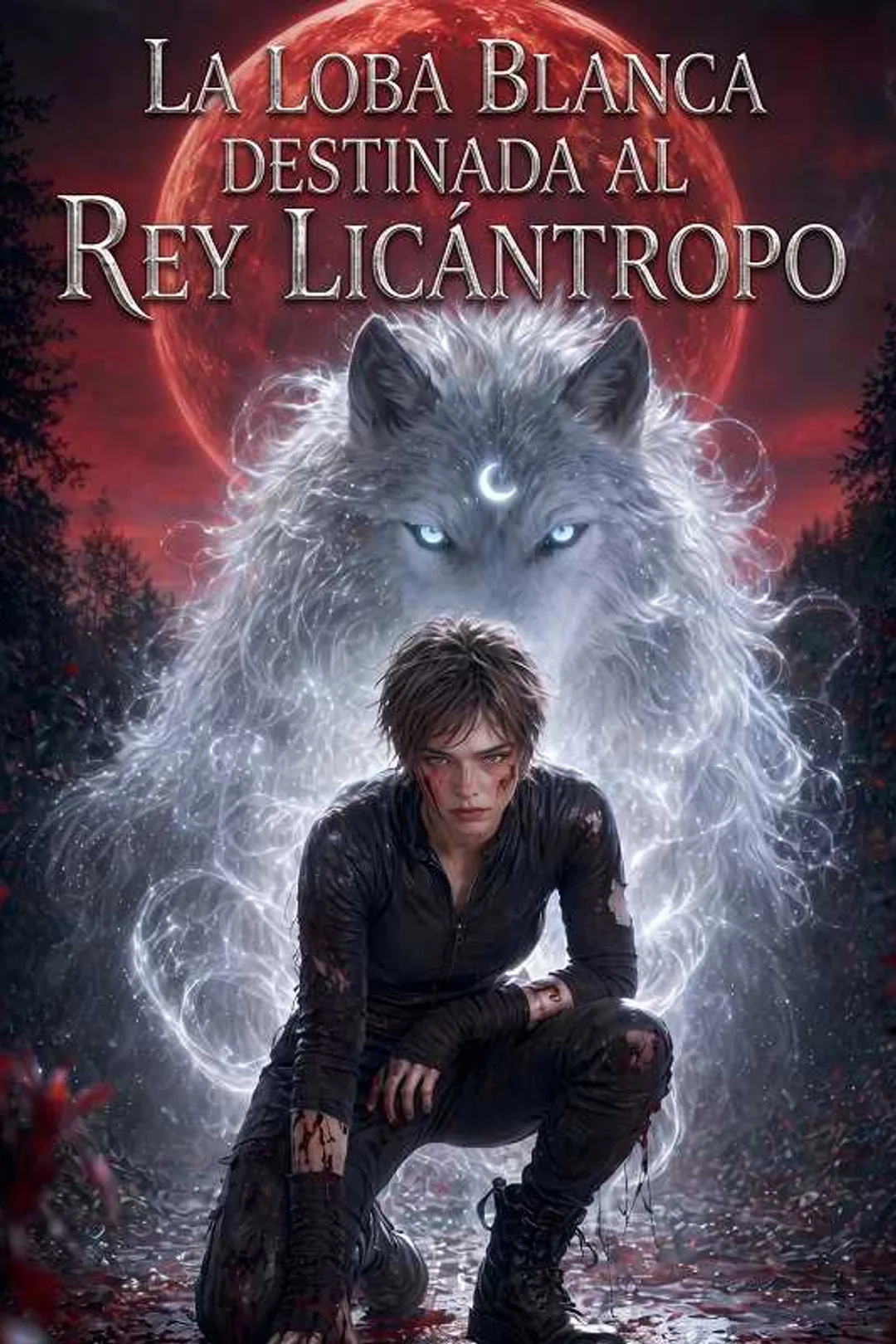 Póster de La loba blanca destinada al rey licántropo