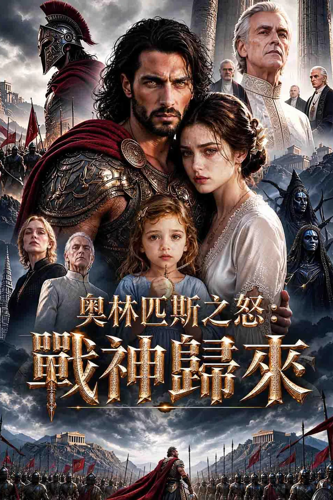 《奧林匹斯之怒：戰神歸來》海報