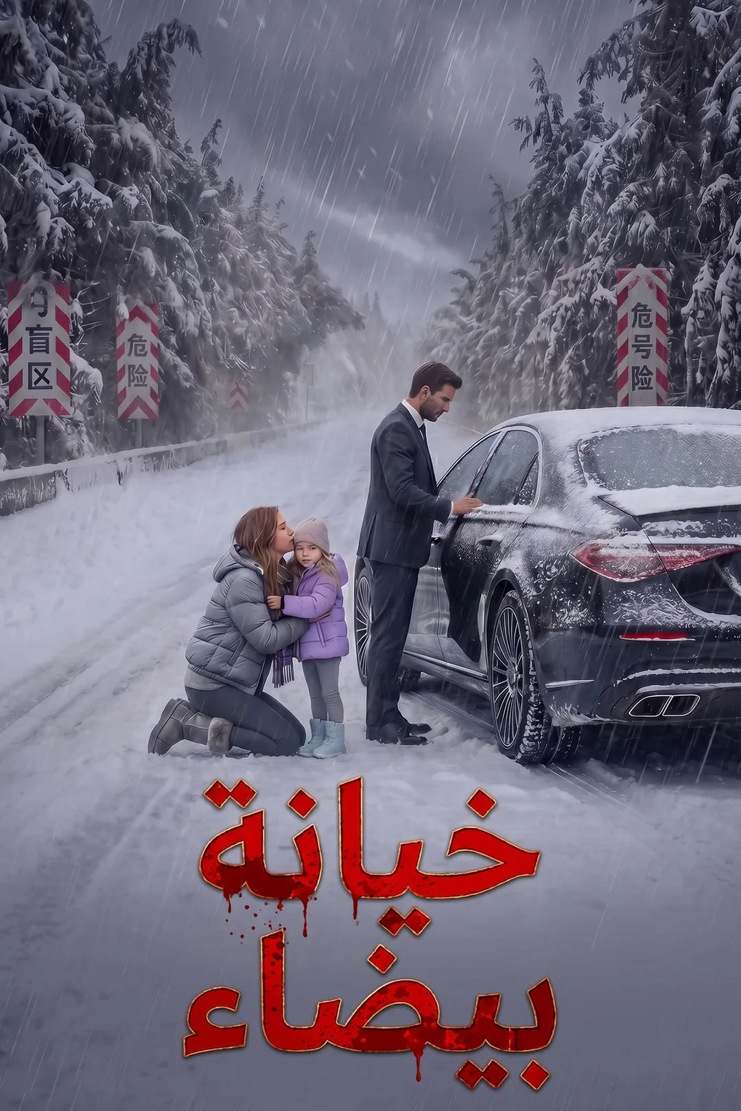 ملصق مسلسل «خيانة بيضاء»