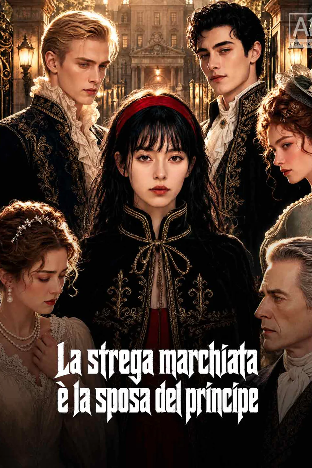 Locandina di La strega marchiata è la sposa del principe