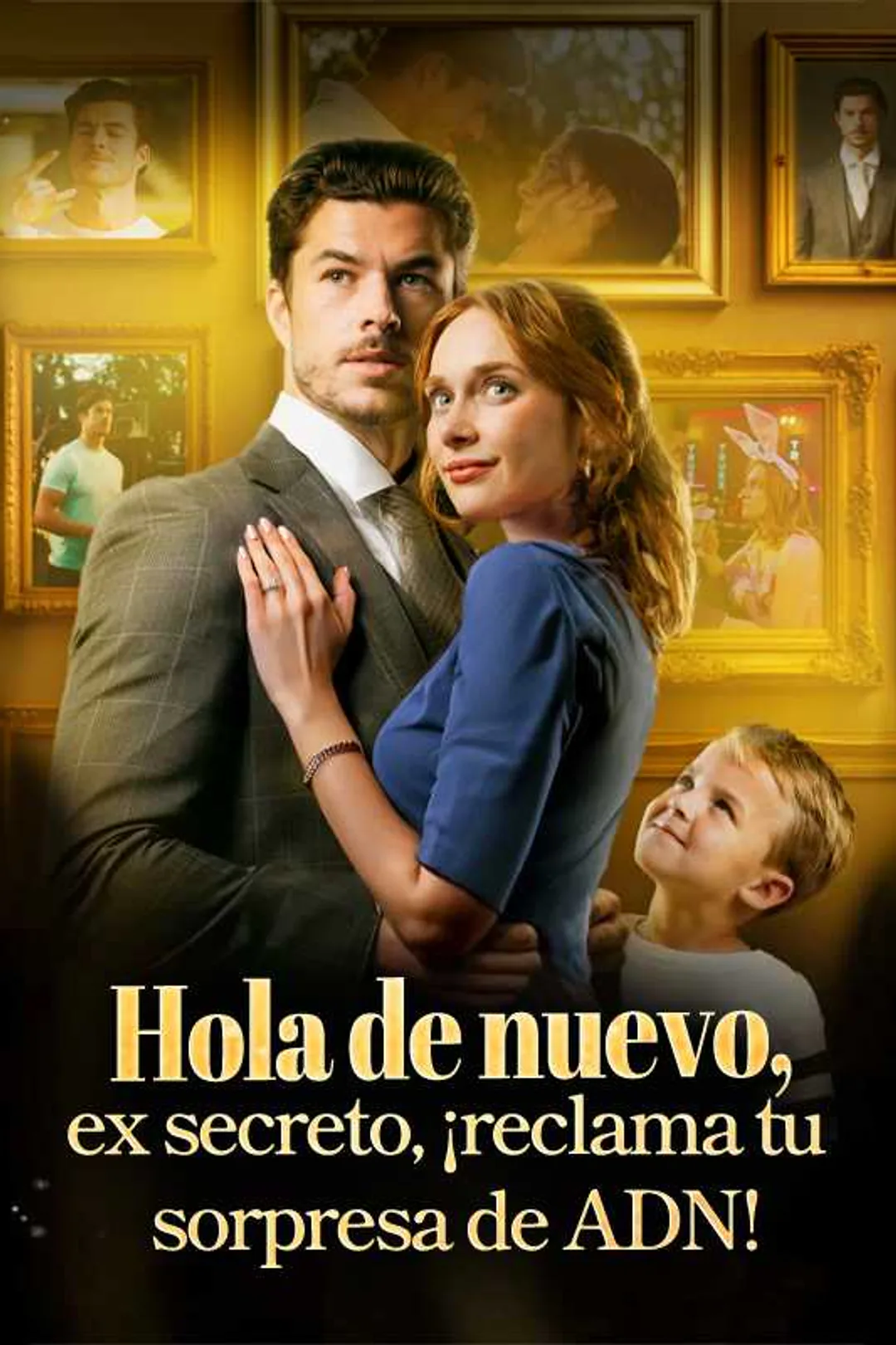 Póster de Hola de nuevo, ex secreto, ¡reclama tu sorpresa de ADN!