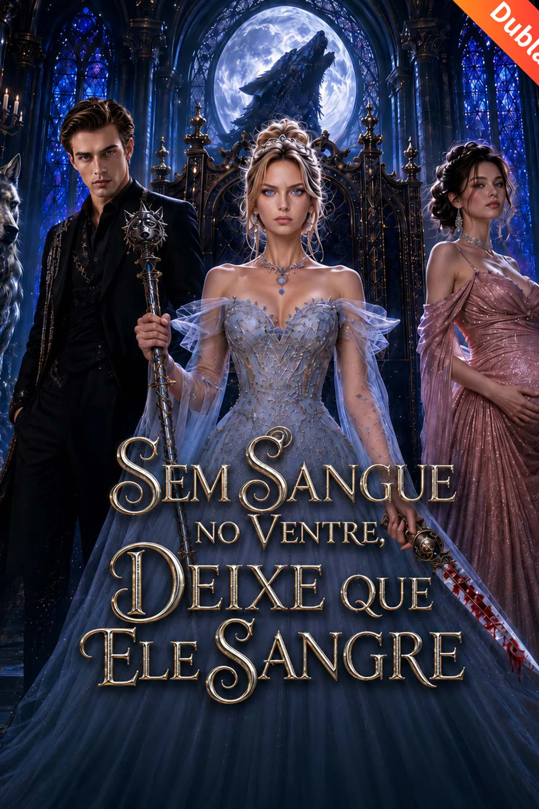 Pôster de Sem Sangue no Ventre, Deixe que Ele Sangre