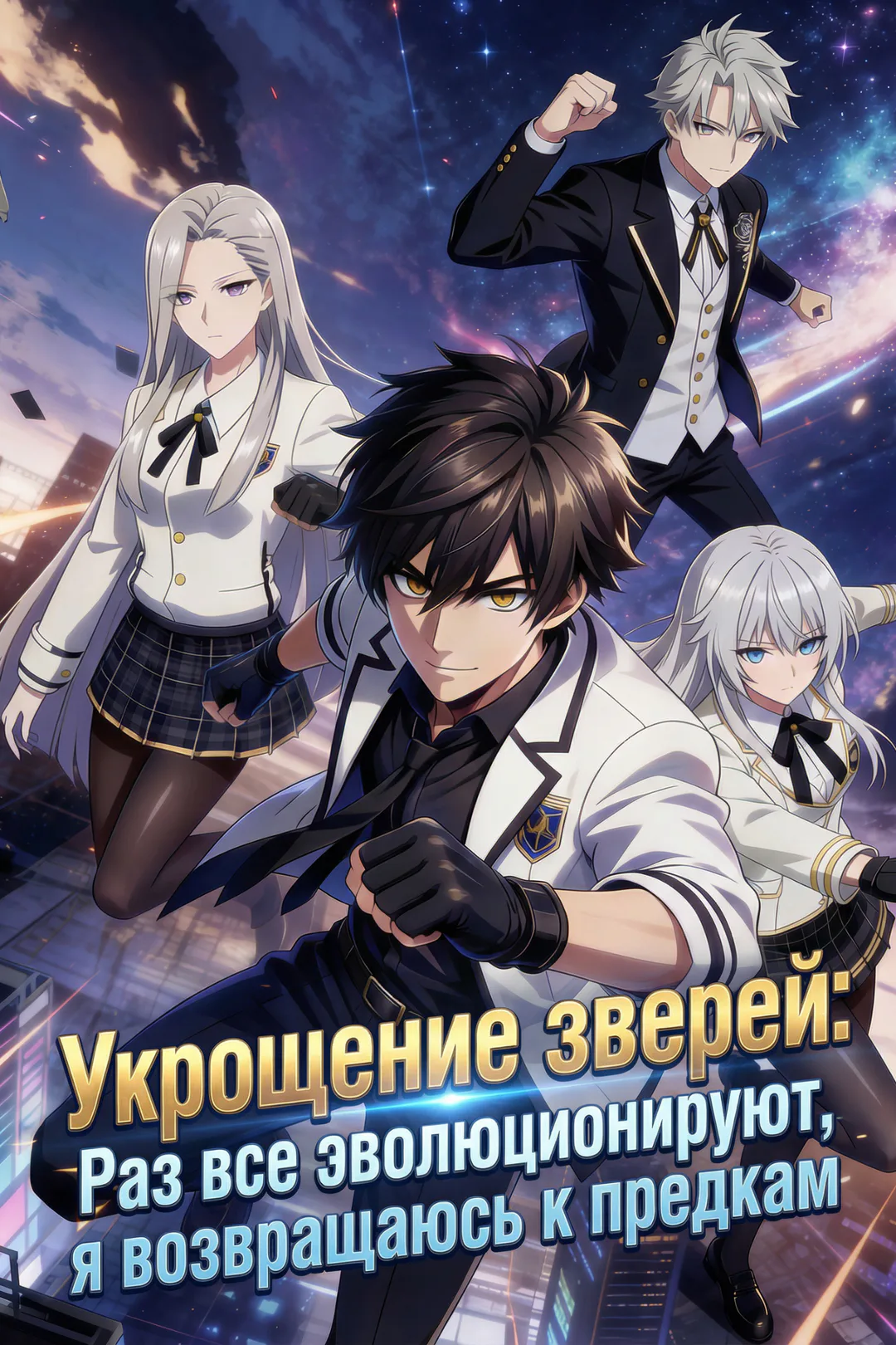 Постер сериала «Укрощение зверей: Раз все эволюционируют, я возвращаюсь к предкам»