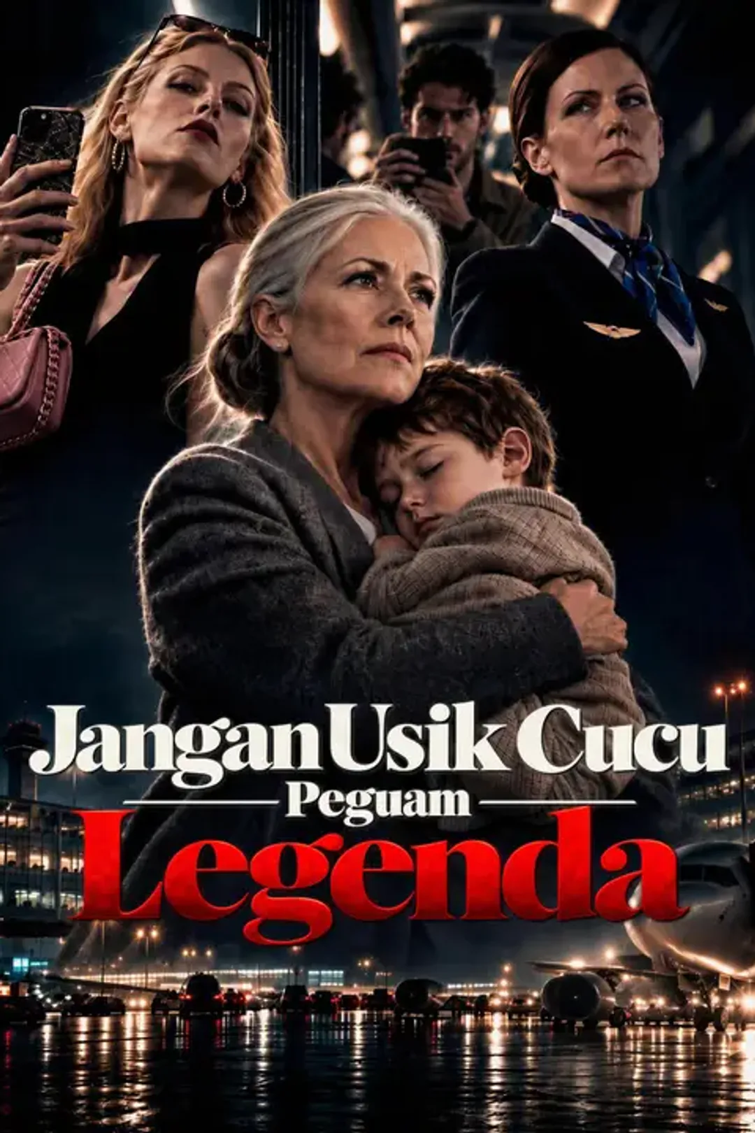 Poster Jangan Usik Cucu Peguam Legenda