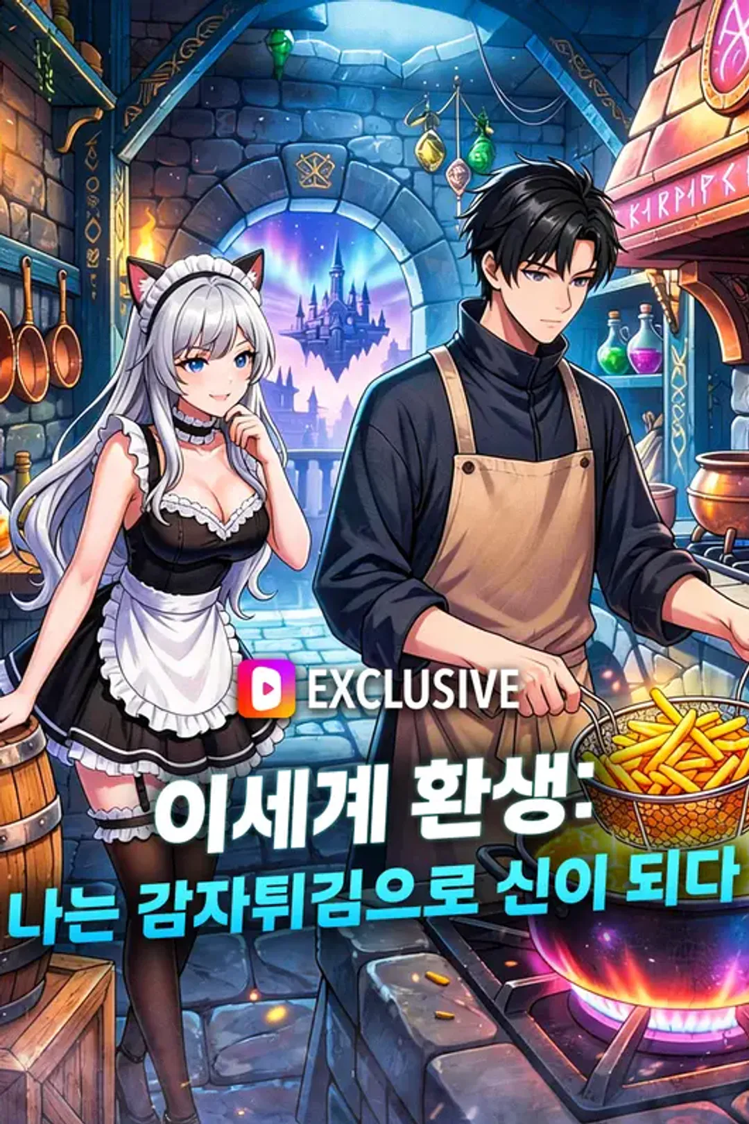 이세계 환생: 나는 감자튀김으로 신이 되다 포스터
