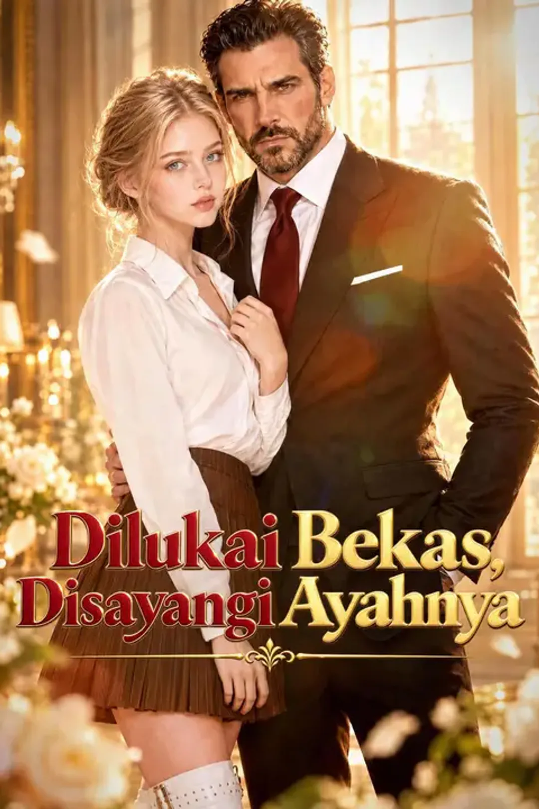 Poster Dilukai Bekas, Disayangi Ayahnya