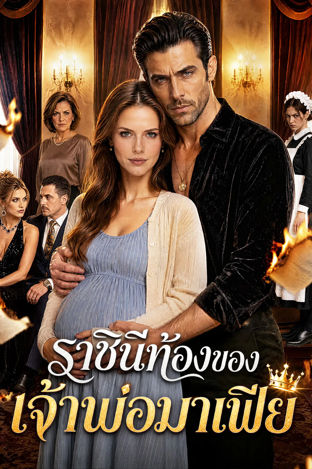 โปสเตอร์ ราชินีท้องของเจ้าพ่อมาเฟีย