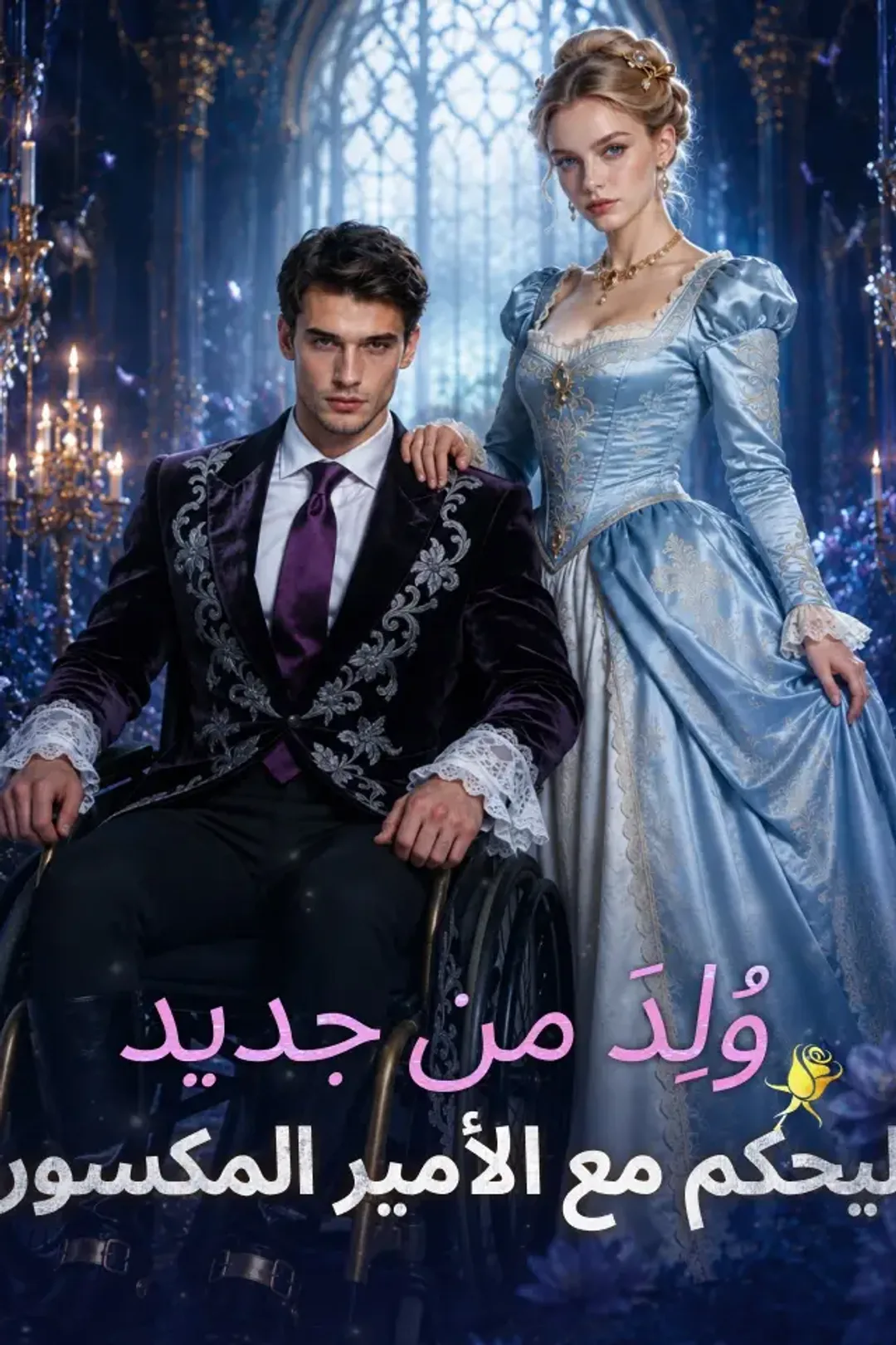 ملصق مسلسل «وُلِدَ من جديد ليحكم مع الأمير المكسور»