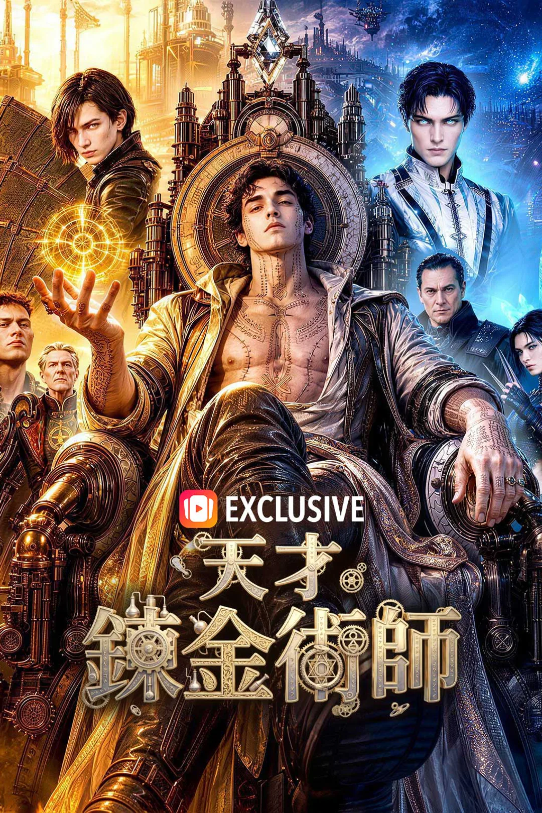 天才錬金術師のポスター
