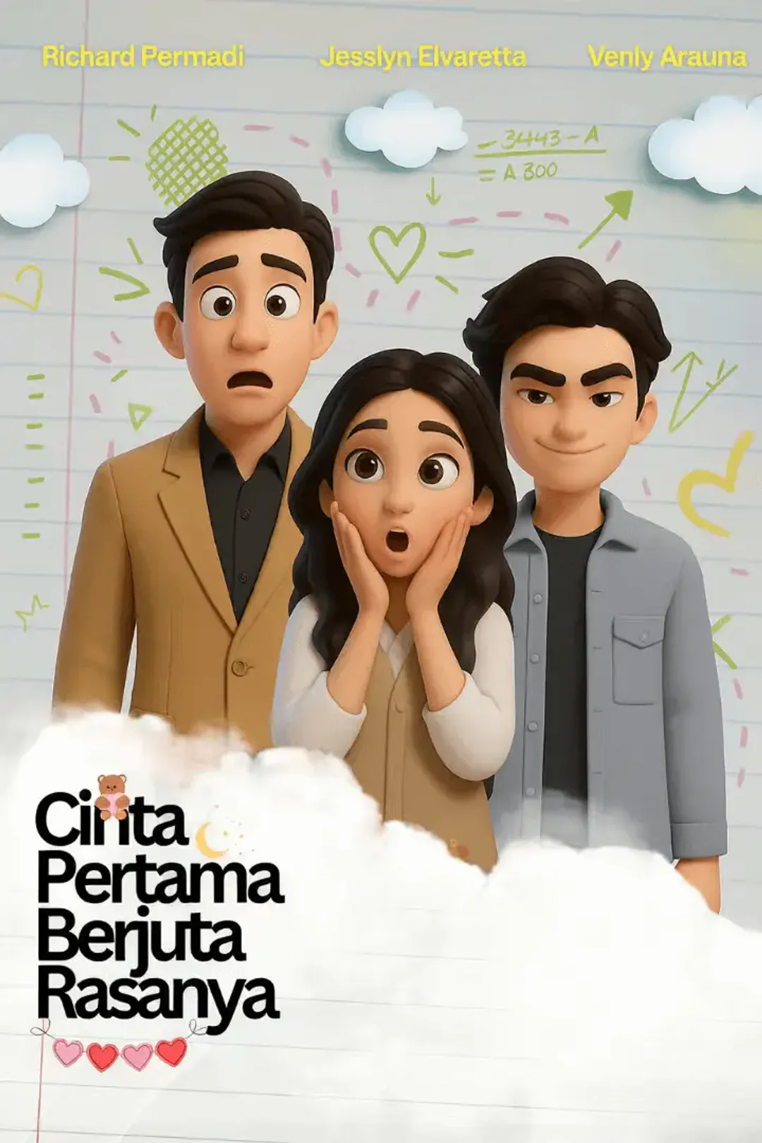 Poster Cinta Pertama Berjuta Rasanya（Anime）