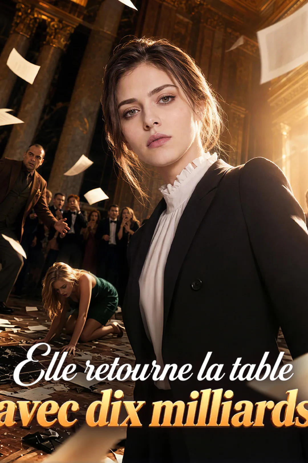 Affiche de Elle retourne la table avec dix milliards