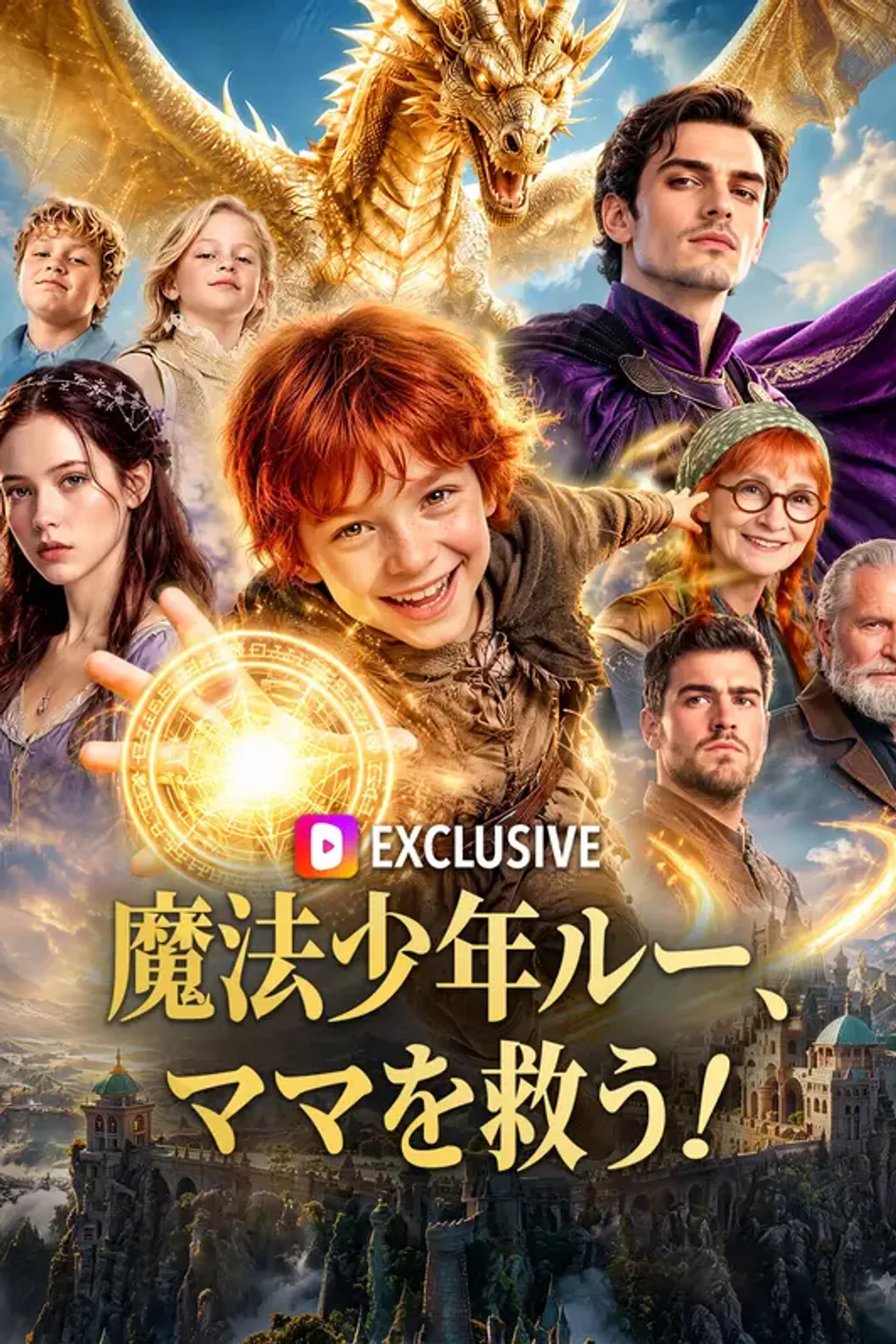 魔法少年ルー、ママを救う！のポスター