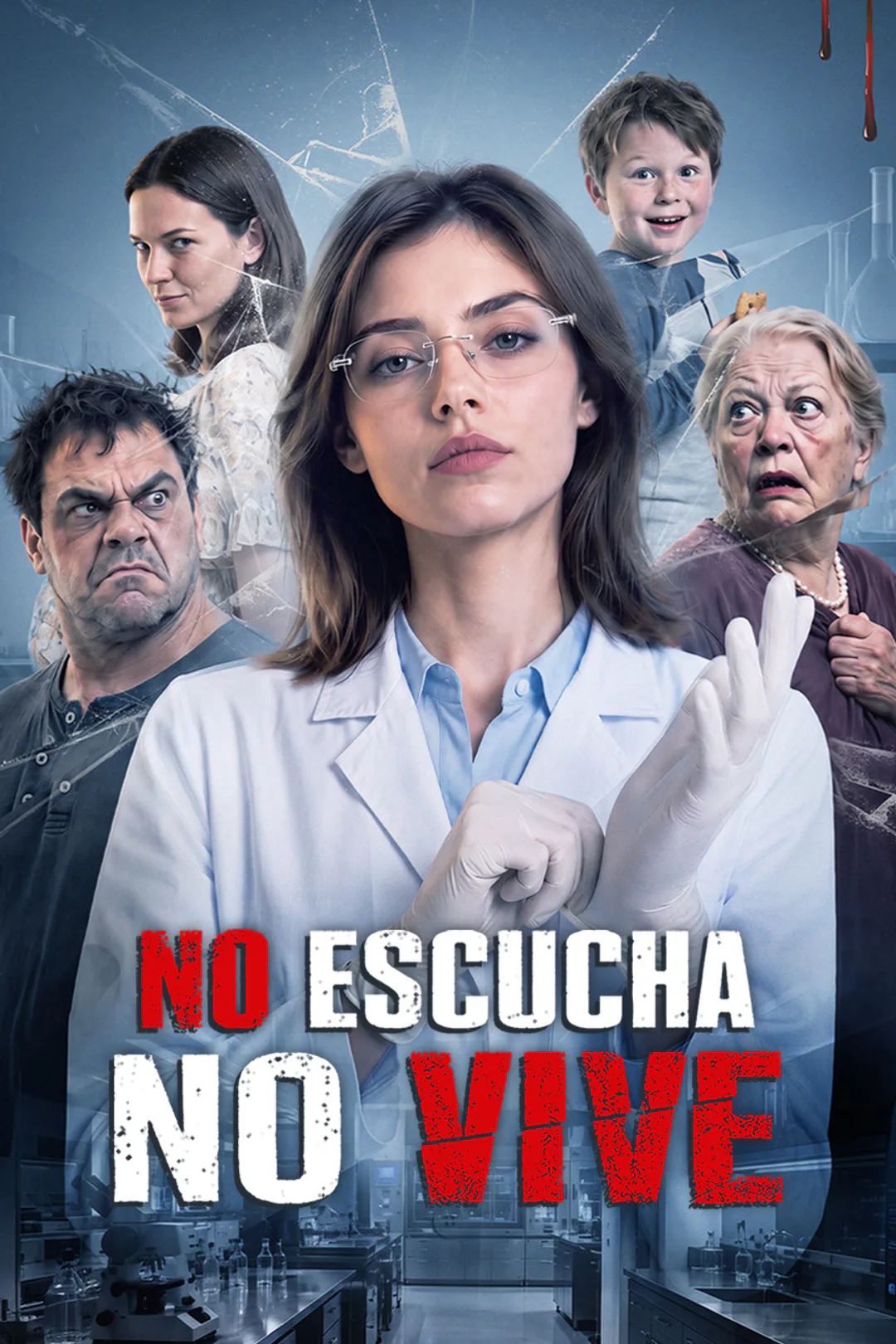 Póster de No escucha, no vive