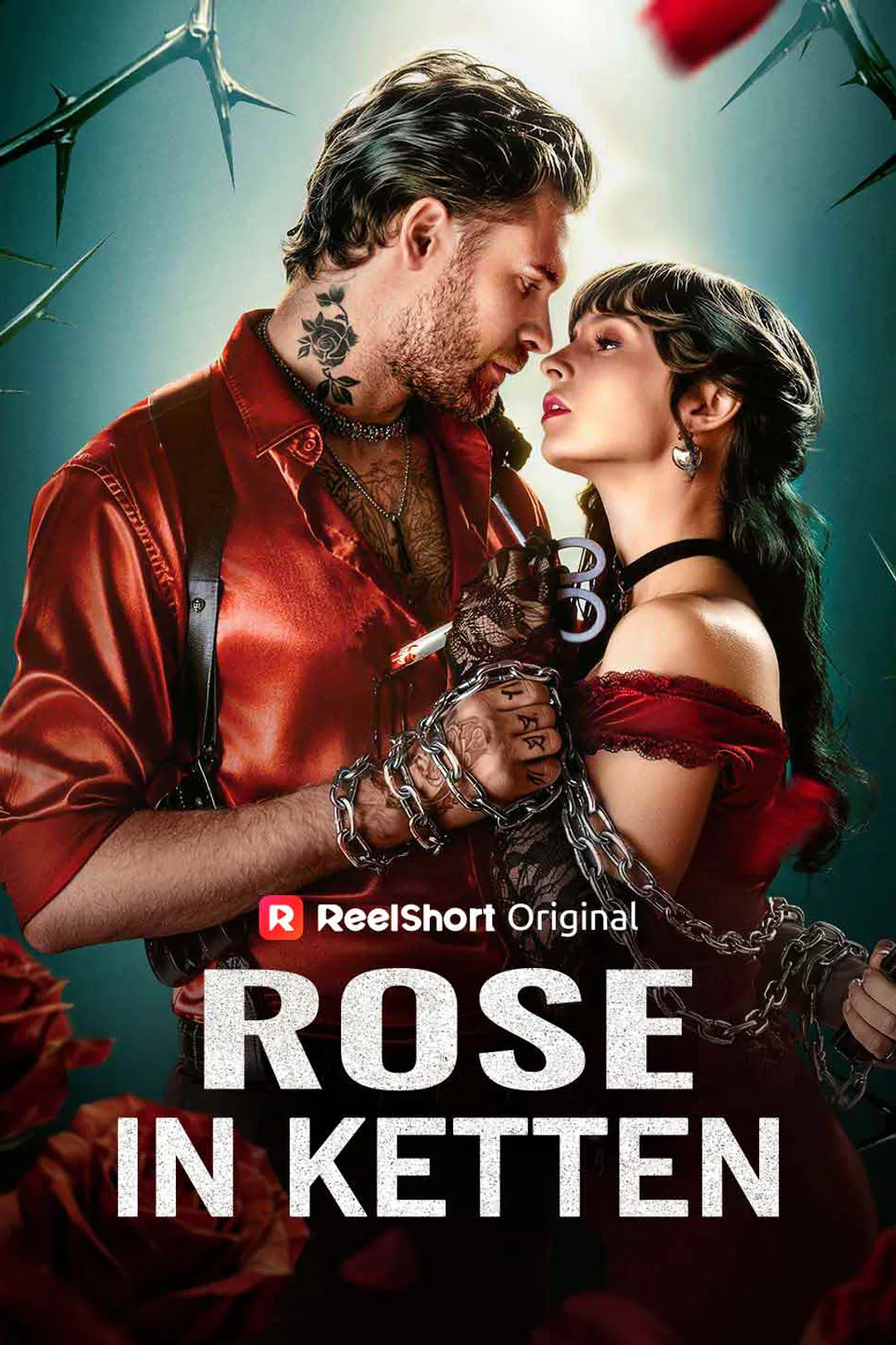 Poster von Rose in Ketten