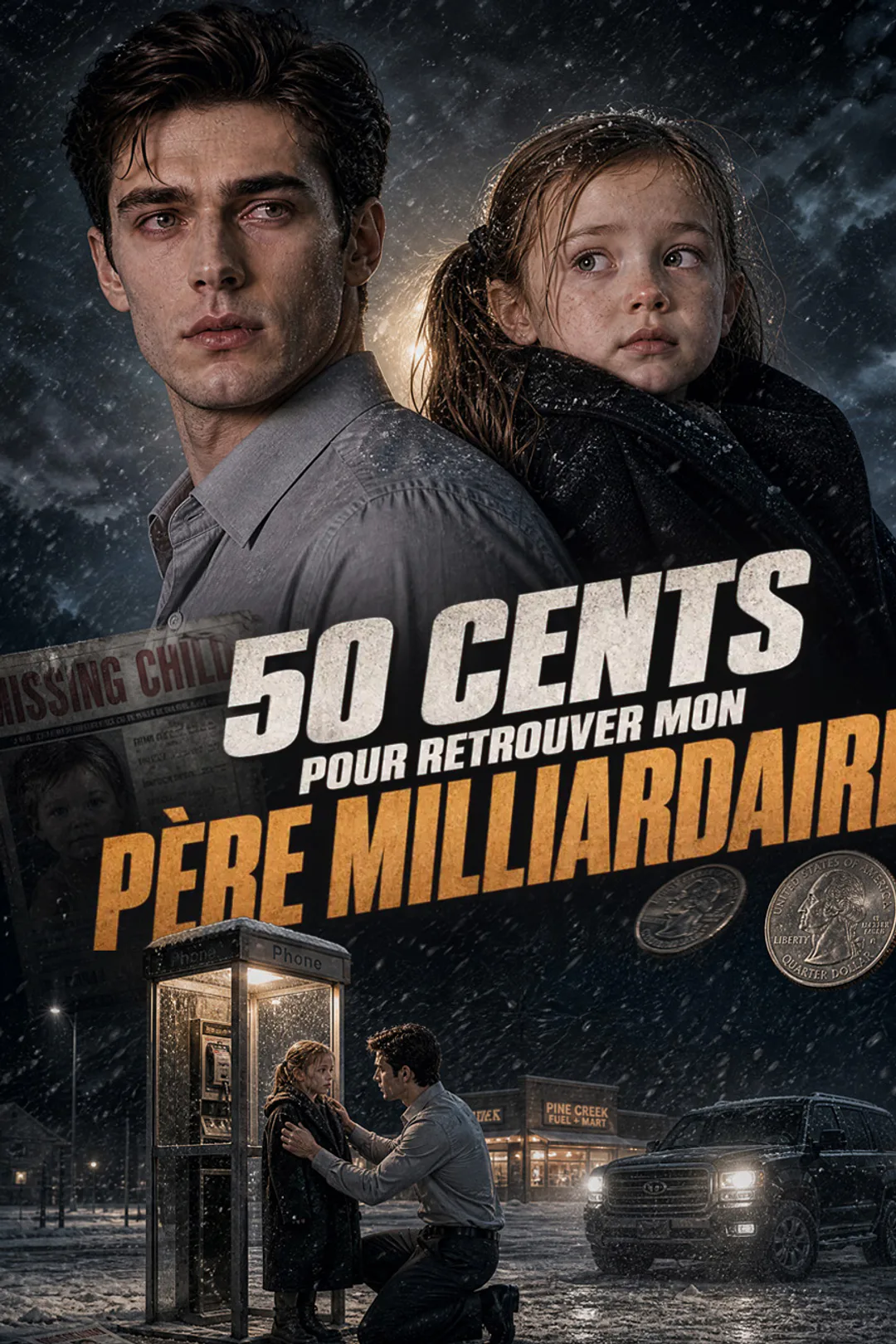 Affiche de 50 cents pour retrouver mon père milliardaire