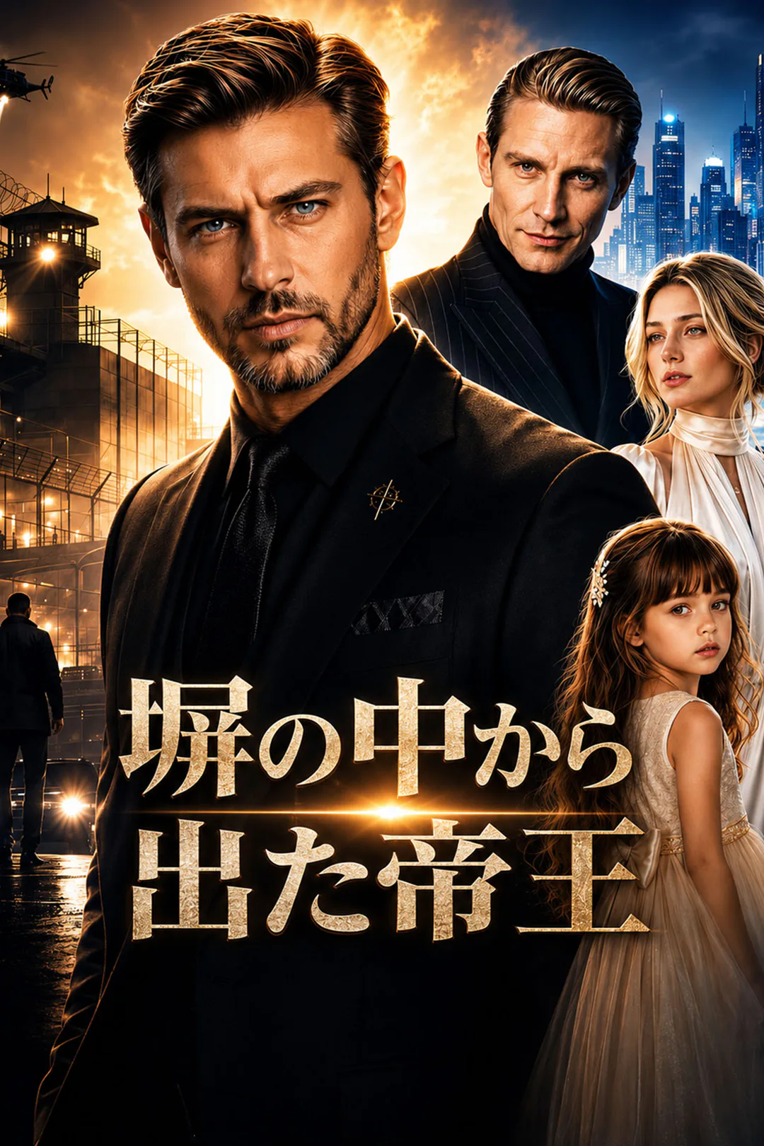 塀の中から出た帝王のポスター