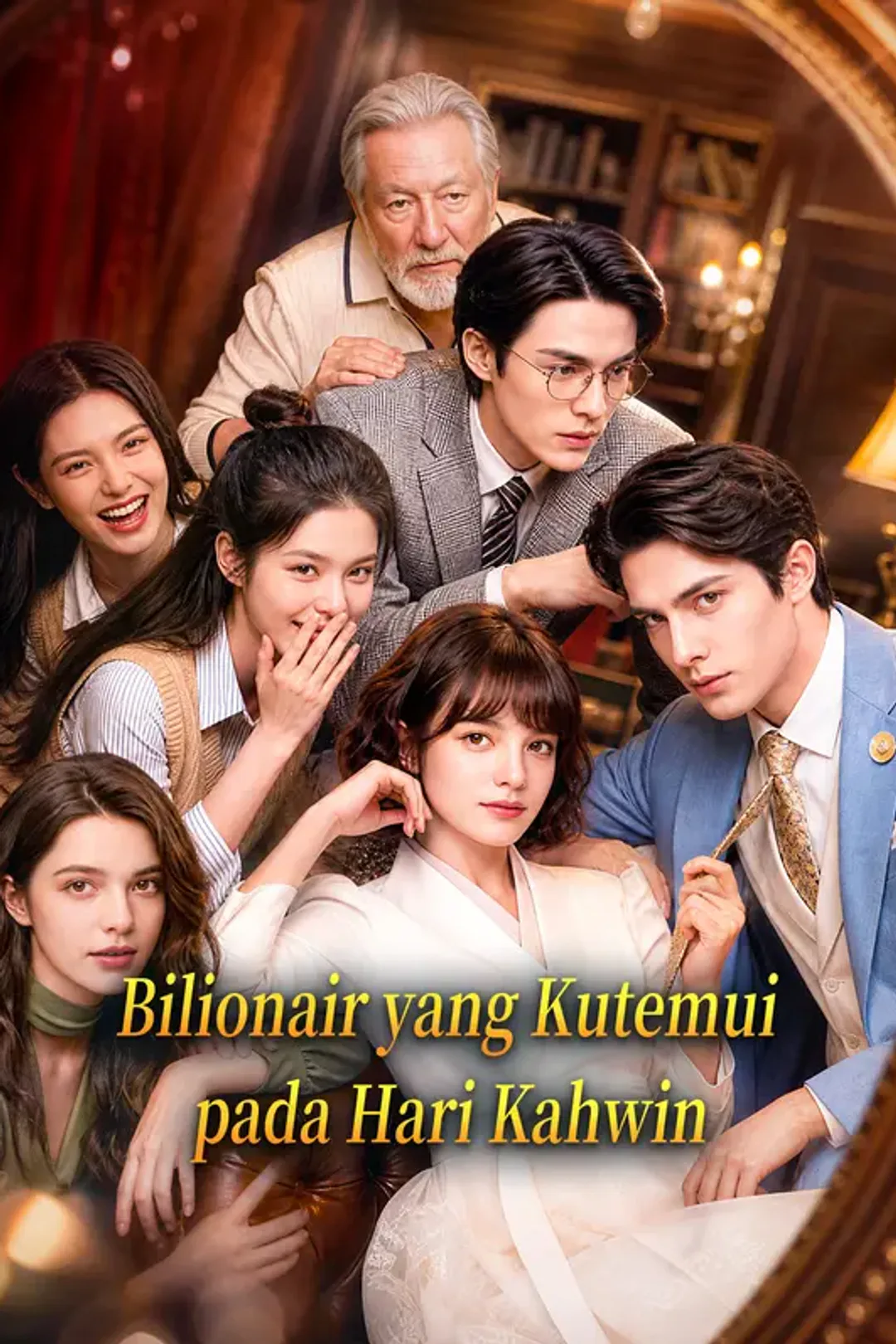 Poster Bilionair yang Kutemui pada Hari Kahwin