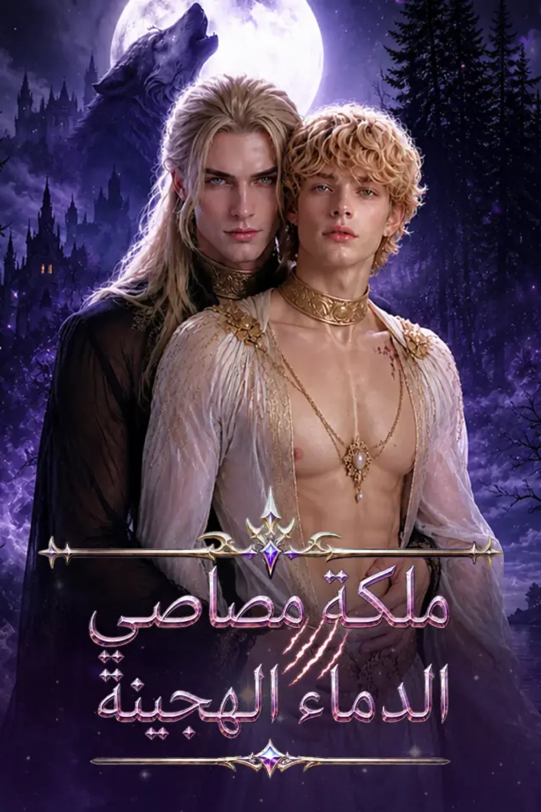 ملصق مسلسل «ملكة مصاصي الدماء الهجينة»