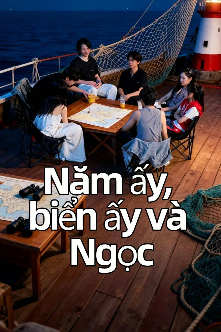 Poster phim Năm ấy, biển ấy và Ngọc