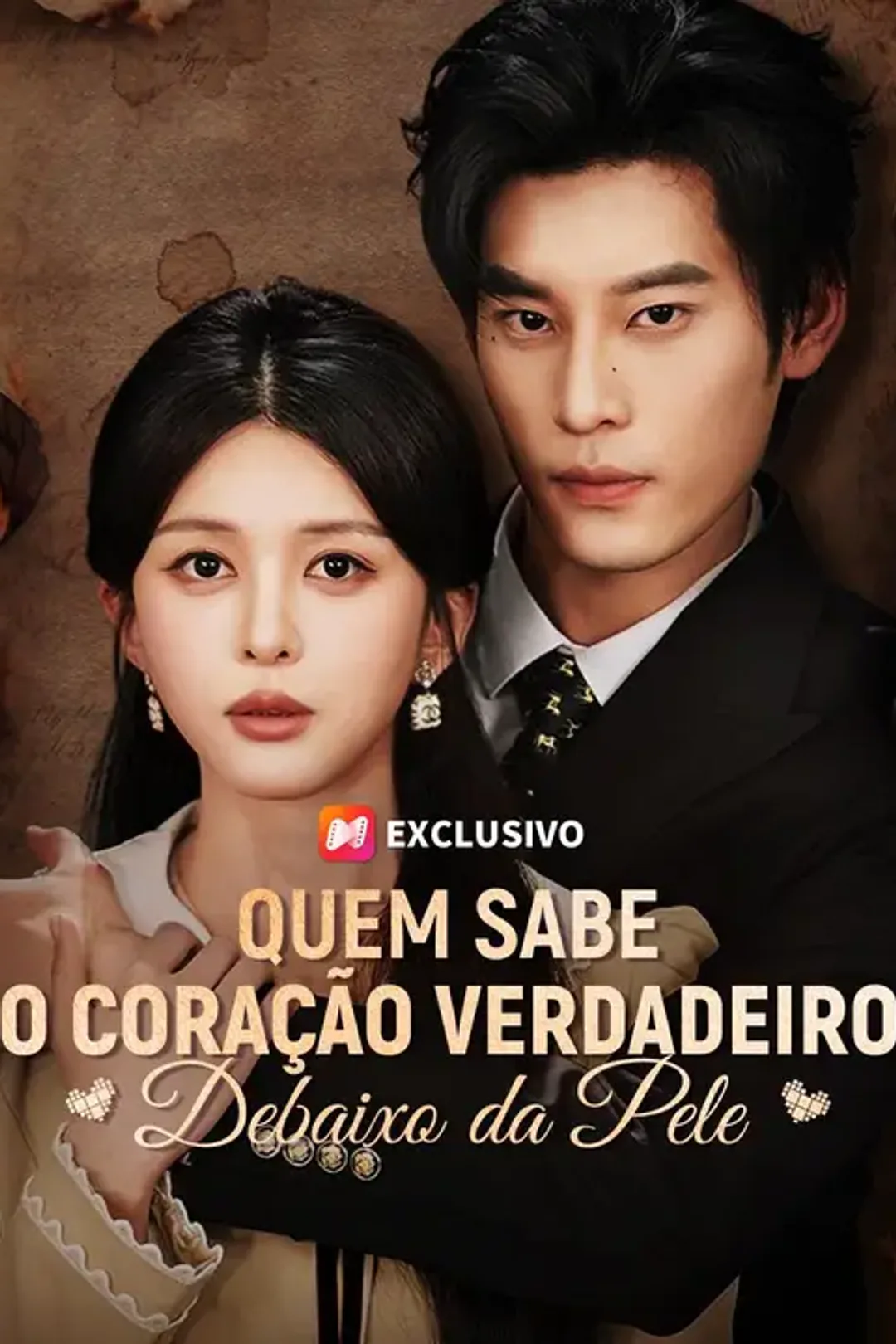 Pôster de Quem Sabe o Coração Verdadeiro Debaixo da Pele