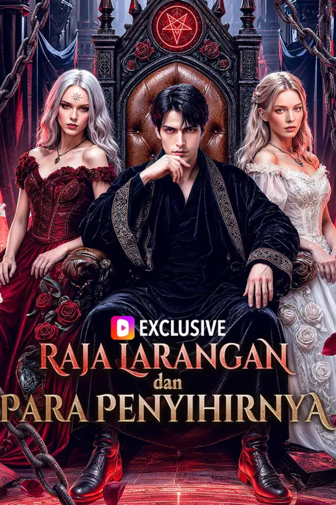 Poster Raja Larangan dan Para Penyihirnya