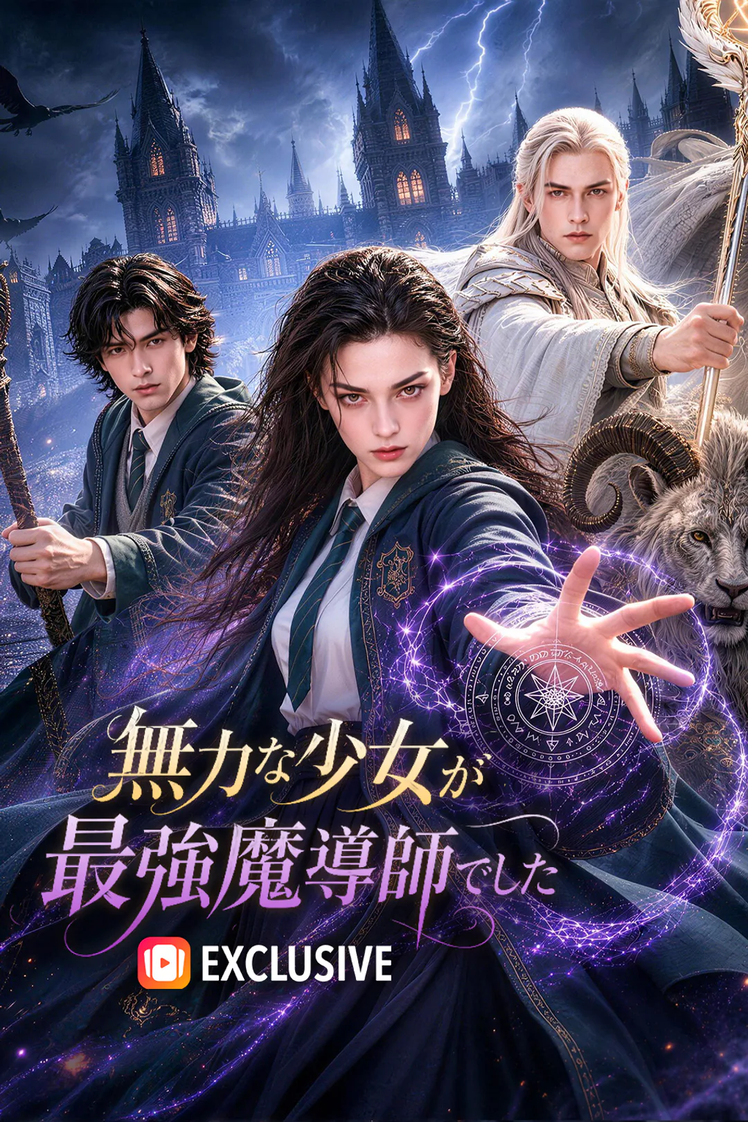 無力な少女が最強魔導師でしたのポスター