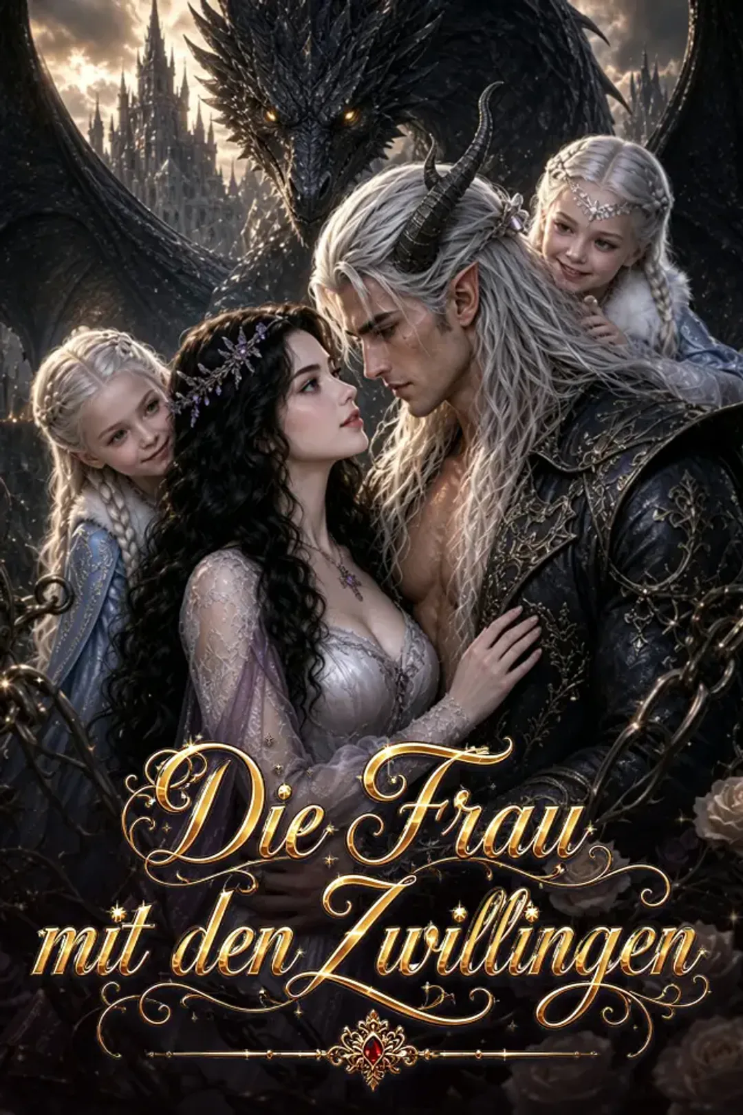 Poster von Die Frau mit den Zwillingen