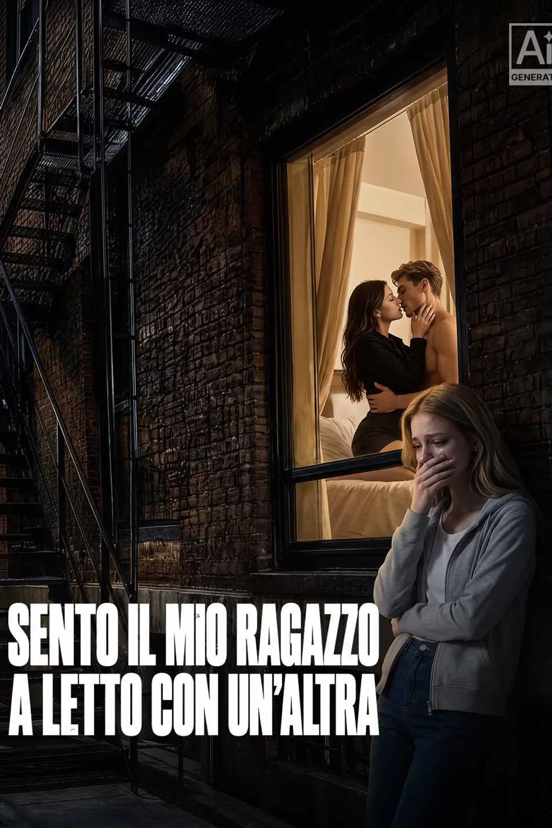 Locandina di Sento il mio ragazzo a letto con un'altra