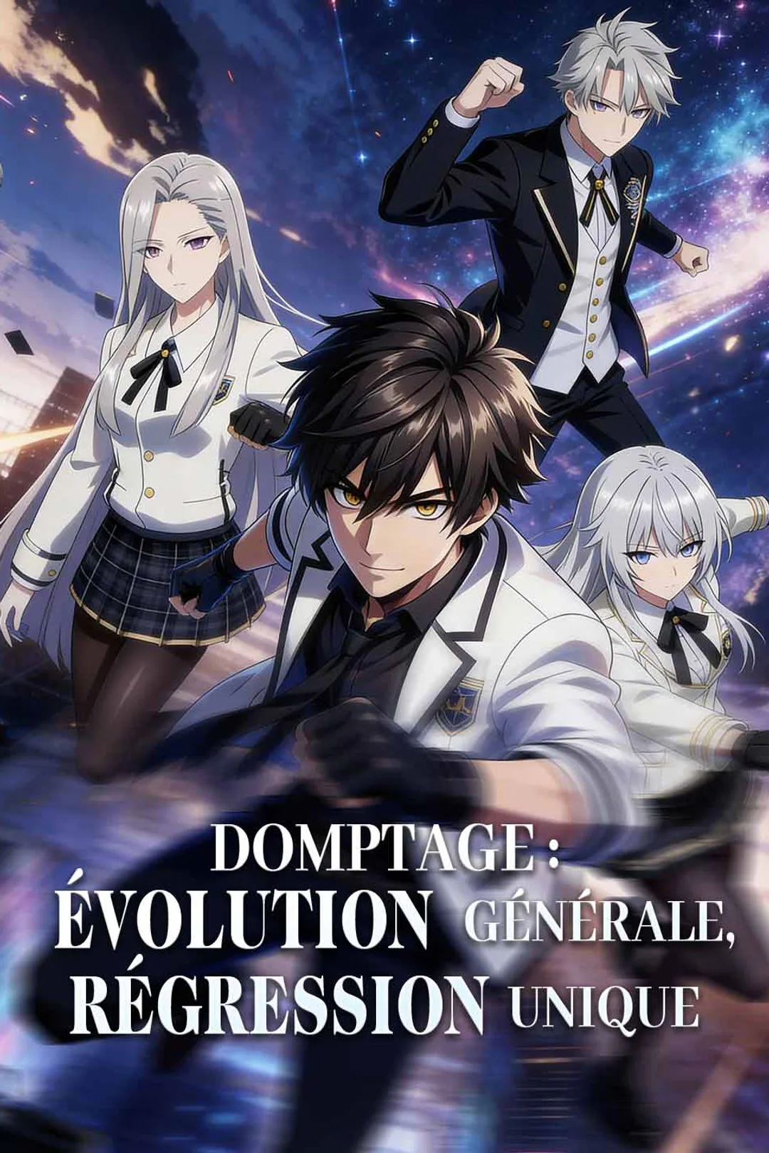 Affiche de Domptage : Évolution générale, régression unique