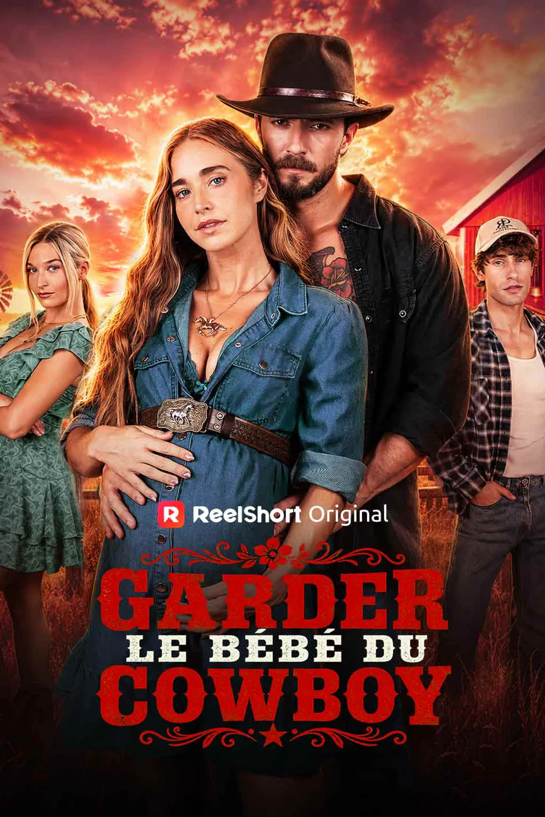Affiche de Garder le Bébé du Cowboy