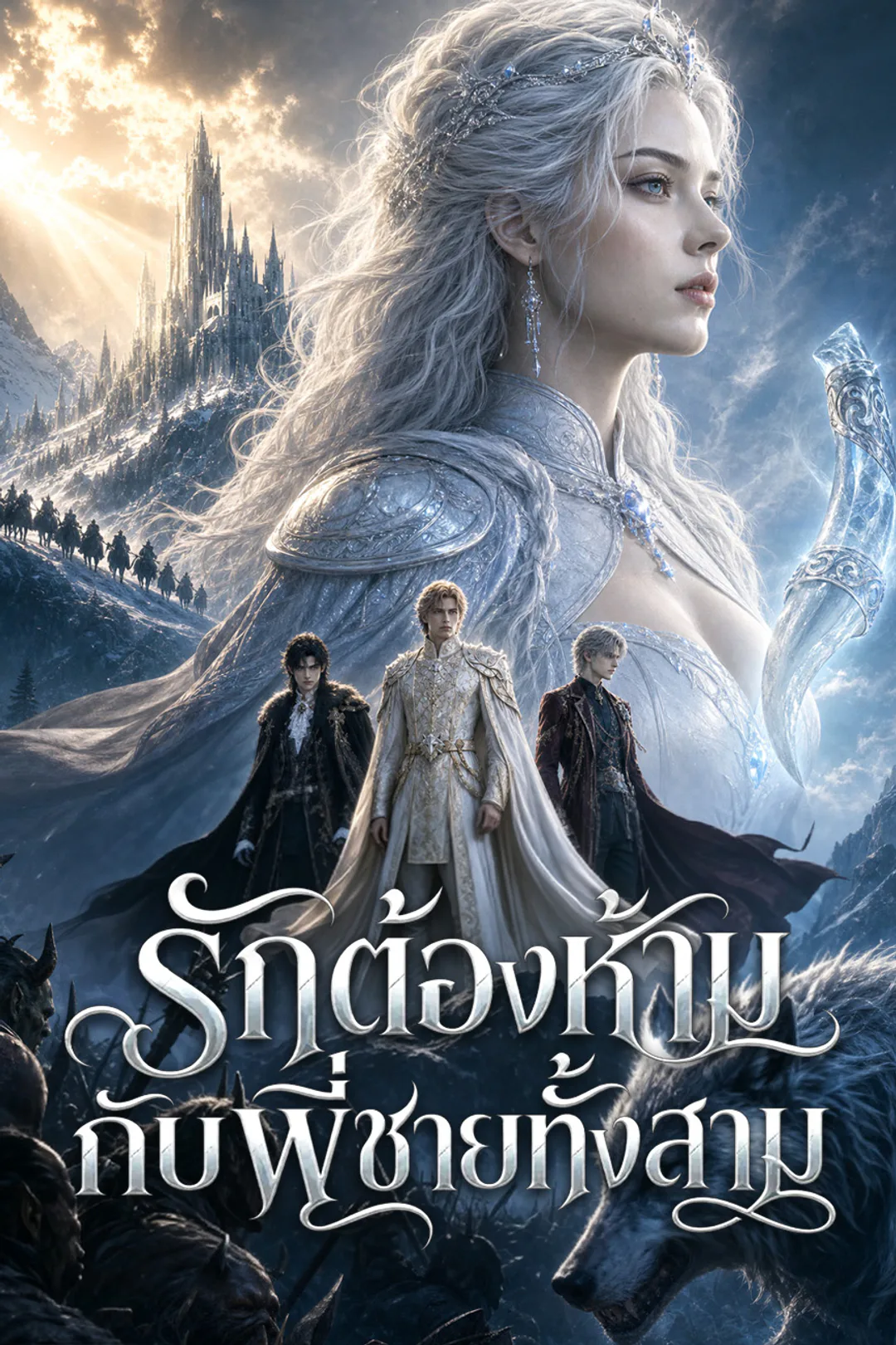 โปสเตอร์ รักต้องห้ามกับพี่ชายทั้งสาม （ฉบับพากย์ ）