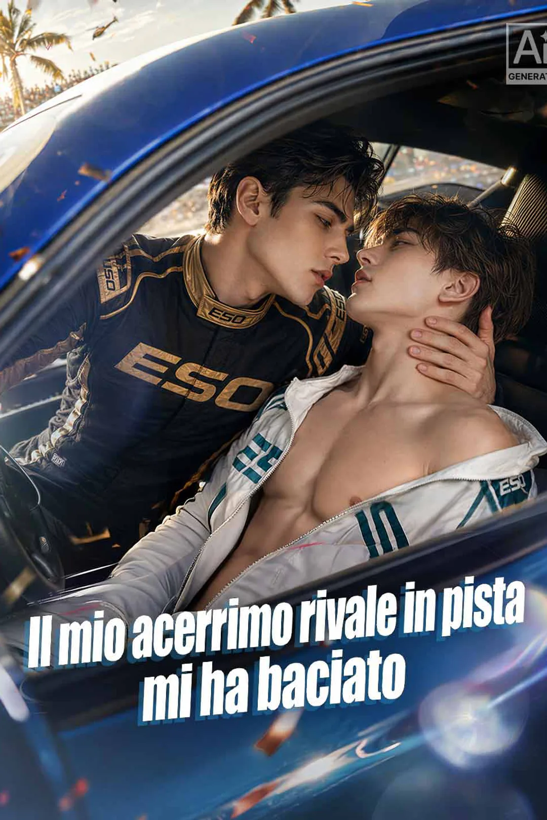Locandina di Il mio acerrimo rivale in pista mi ha baciato